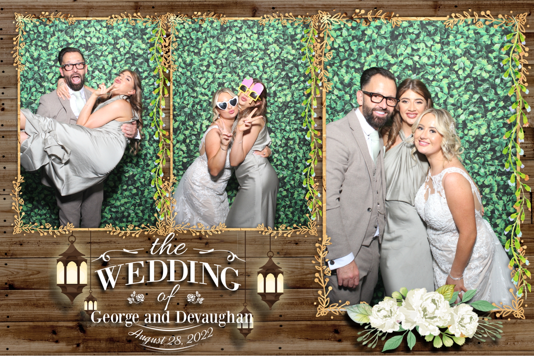 George and Devaughan | View more photos from the event at gallery.blissbooth.co.uk/u/BlissBooth/George-and-Devaughan