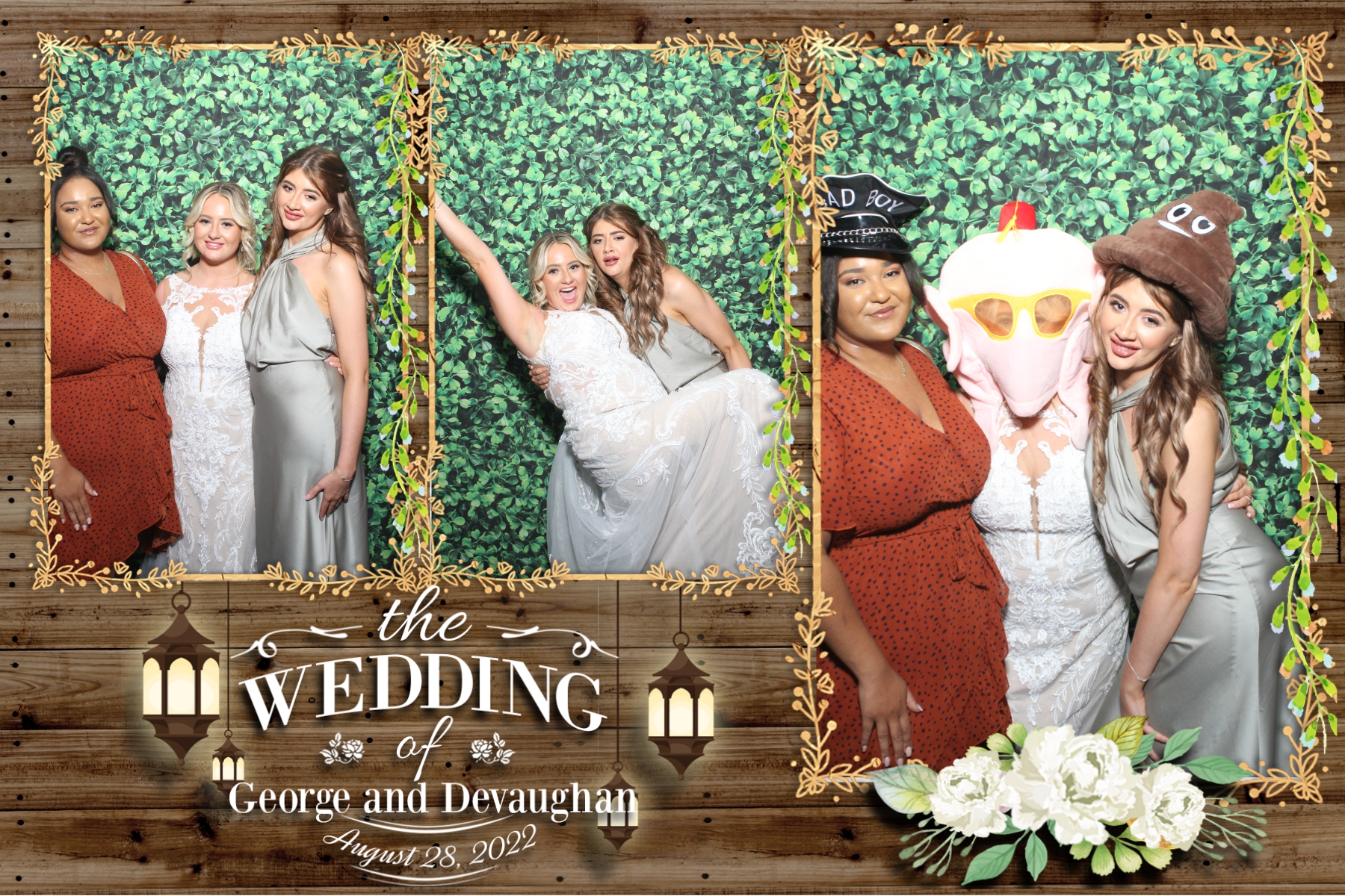 George and Devaughan | View more photos from the event at gallery.blissbooth.co.uk/u/BlissBooth/George-and-Devaughan