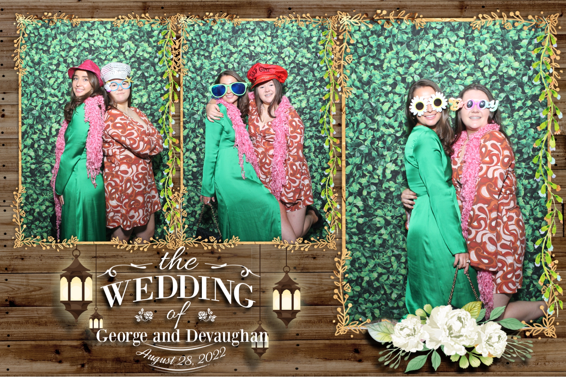 George and Devaughan | View more photos from the event at gallery.blissbooth.co.uk/u/BlissBooth/George-and-Devaughan