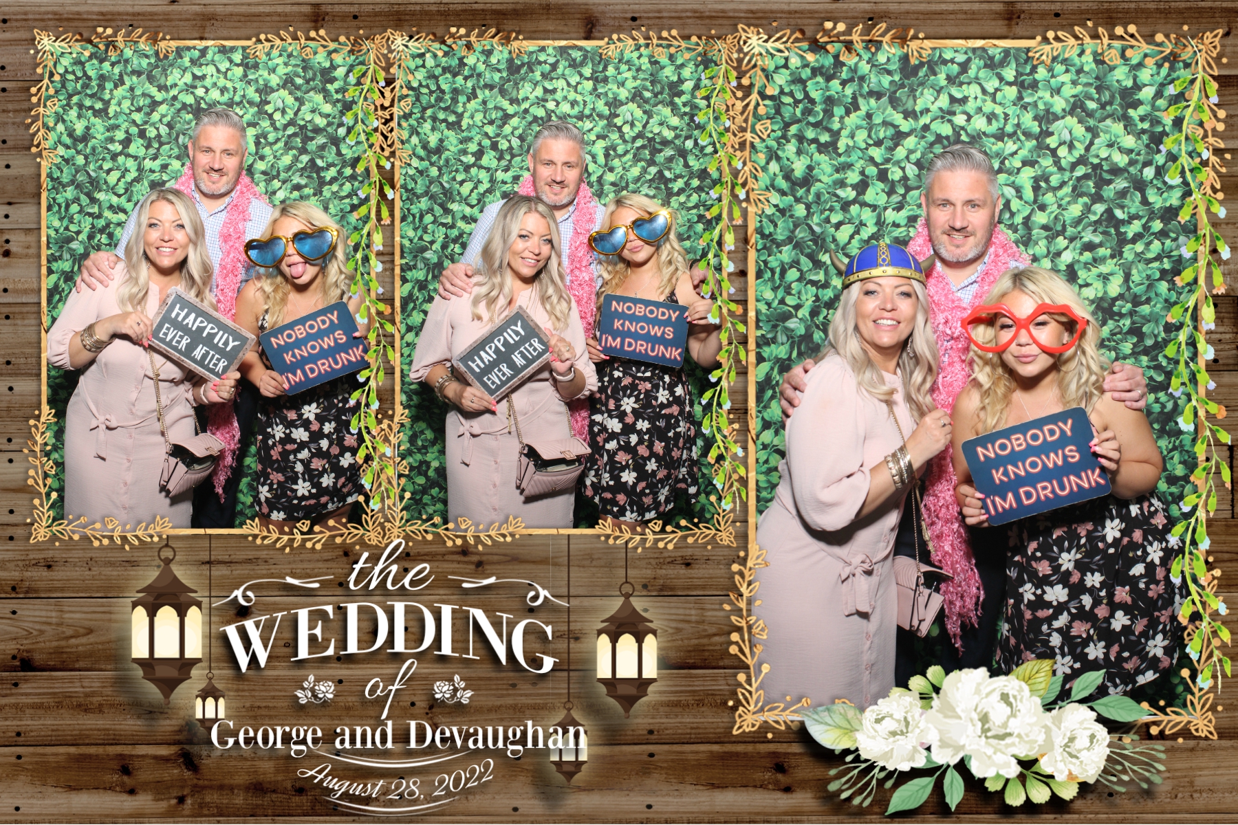George and Devaughan | View more photos from the event at gallery.blissbooth.co.uk/u/BlissBooth/George-and-Devaughan