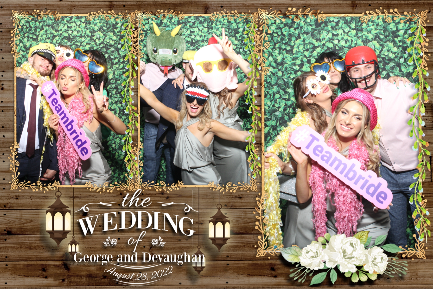 George and Devaughan | View more photos from the event at gallery.blissbooth.co.uk/u/BlissBooth/George-and-Devaughan