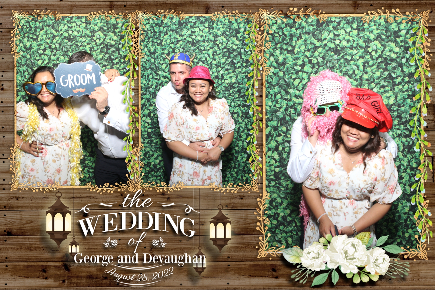 George and Devaughan | View more photos from the event at gallery.blissbooth.co.uk/u/BlissBooth/George-and-Devaughan