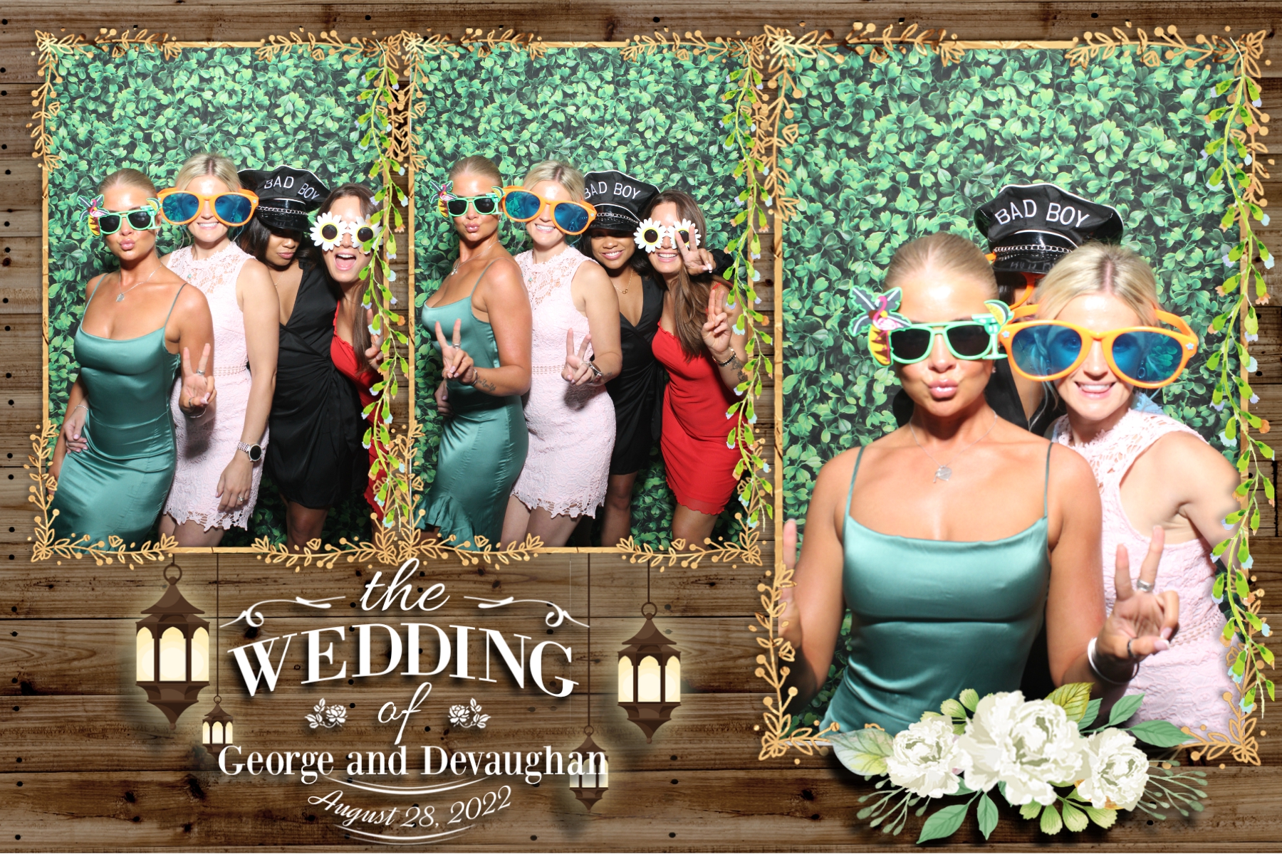 George and Devaughan | View more photos from the event at gallery.blissbooth.co.uk/u/BlissBooth/George-and-Devaughan