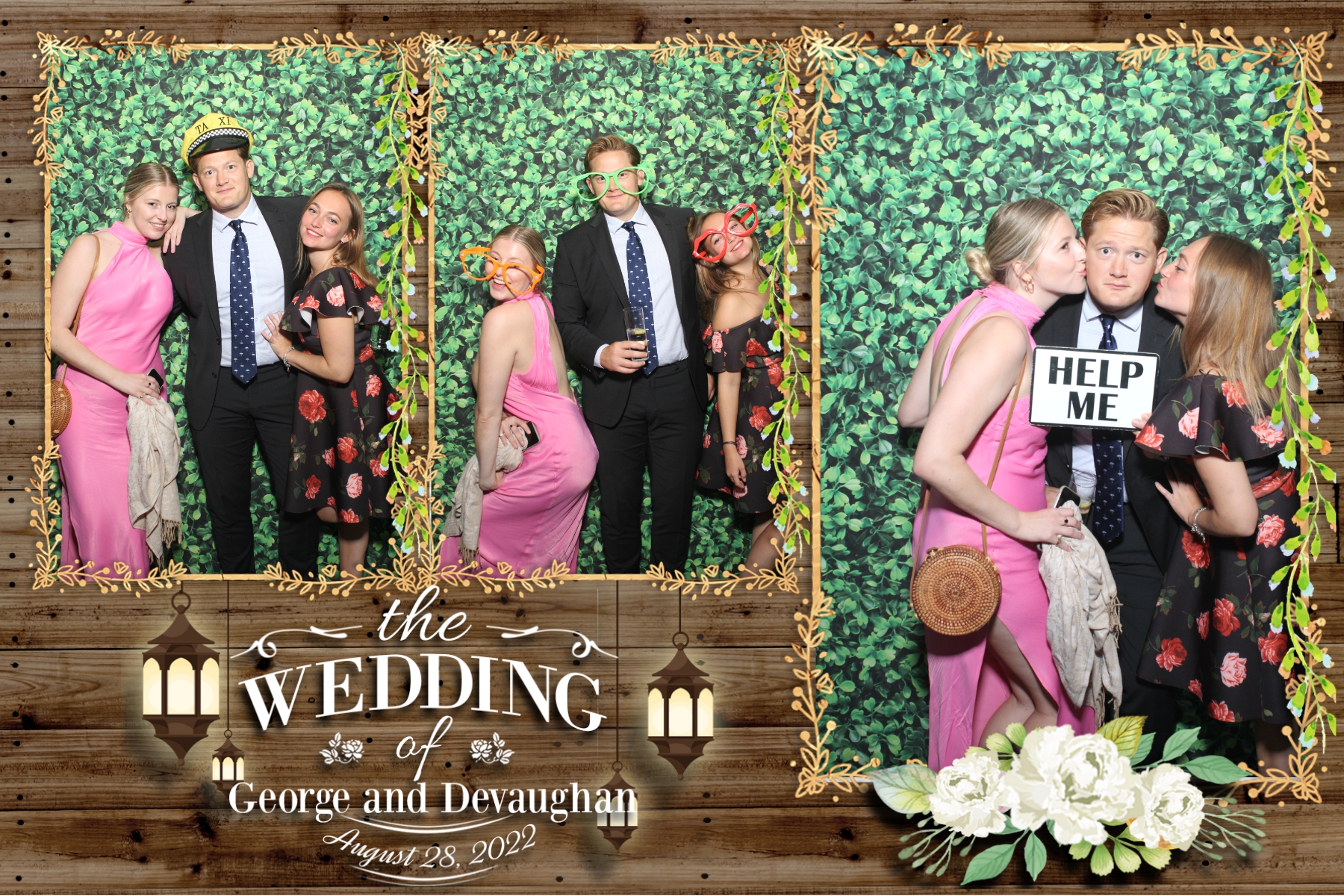 George and Devaughan | View more photos from the event at gallery.blissbooth.co.uk/u/BlissBooth/George-and-Devaughan