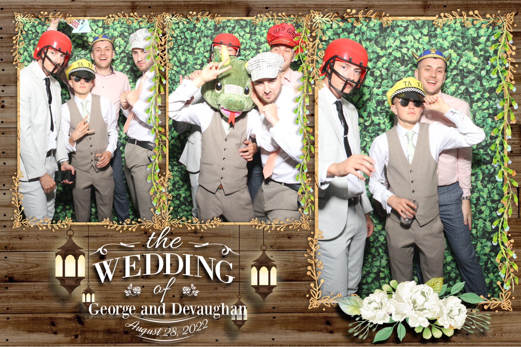 George and Devaughan | View more photos from the event at gallery.blissbooth.co.uk/u/BlissBooth/George-and-Devaughan