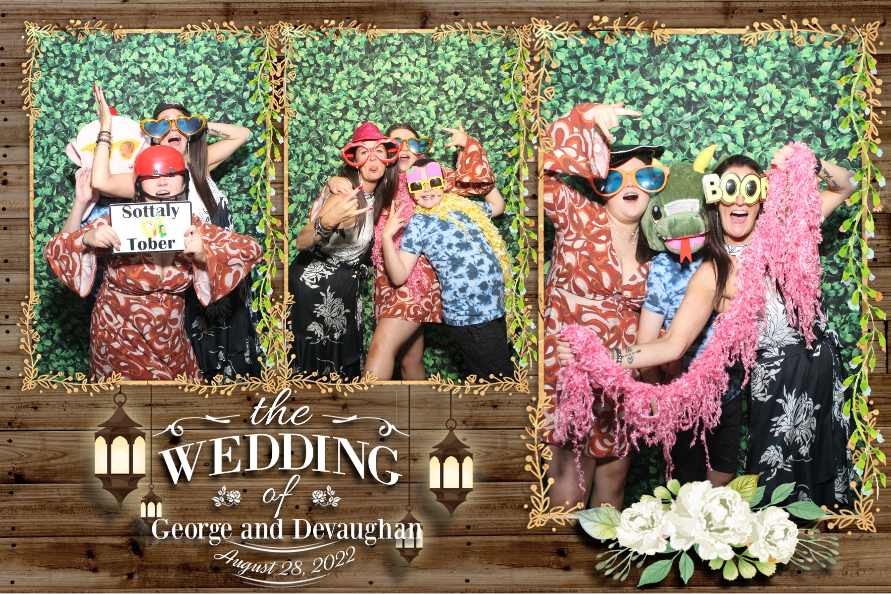 George and Devaughan | View more photos from the event at gallery.blissbooth.co.uk/u/BlissBooth/George-and-Devaughan