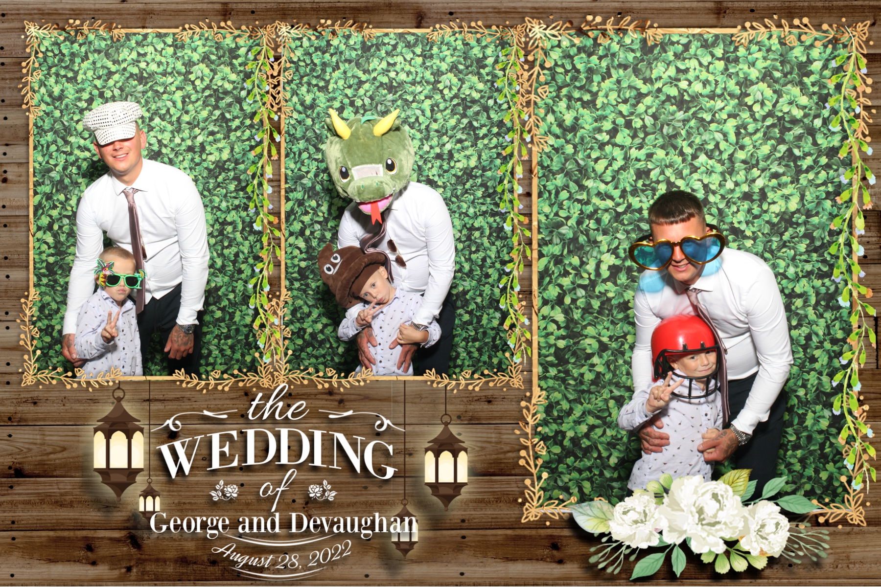 George and Devaughan | View more photos from the event at gallery.blissbooth.co.uk/u/BlissBooth/George-and-Devaughan