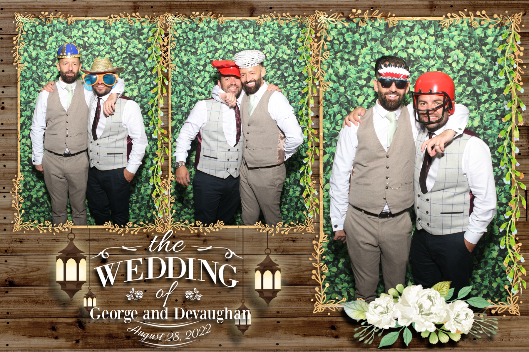 George and Devaughan | View more photos from the event at gallery.blissbooth.co.uk/u/BlissBooth/George-and-Devaughan