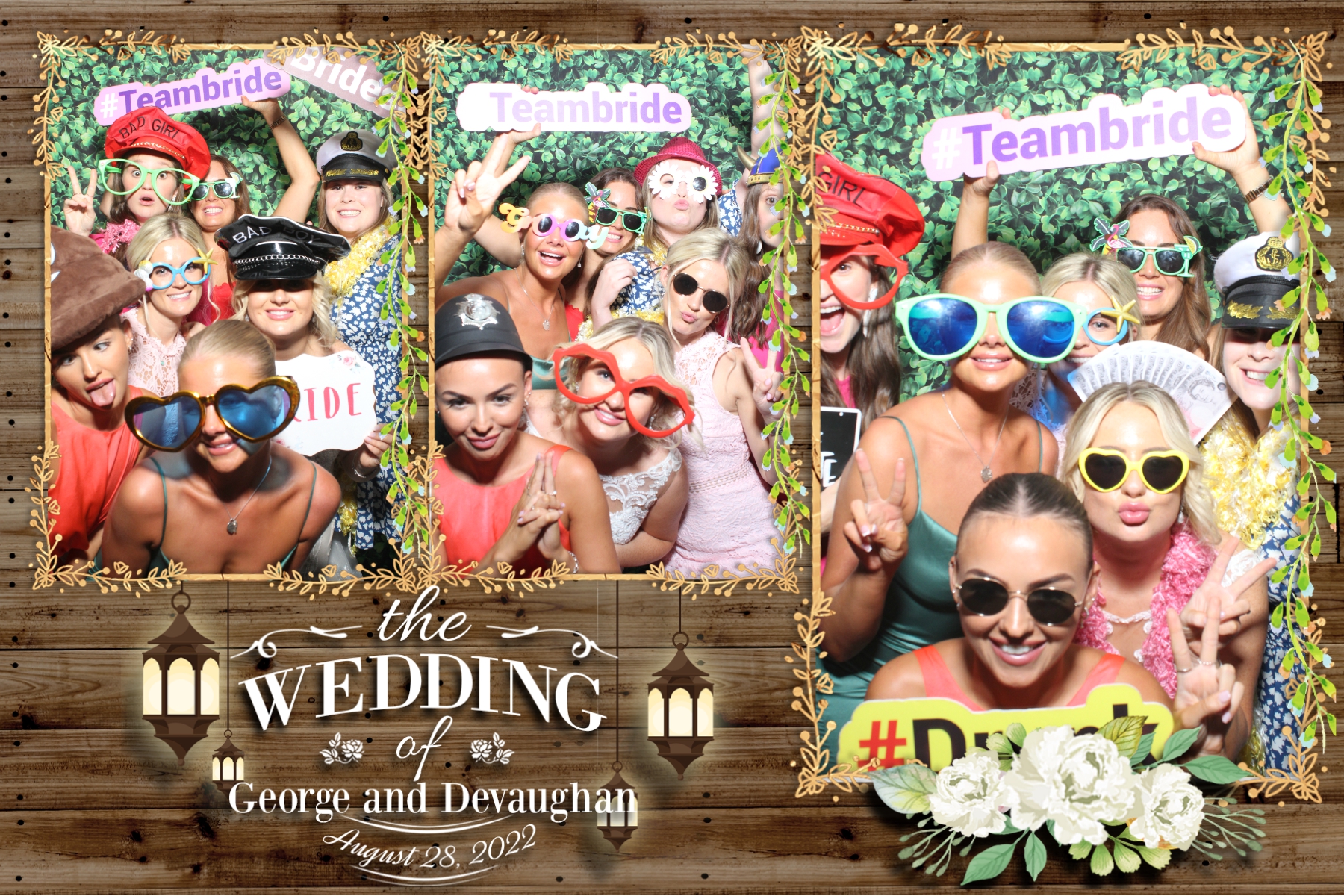 George and Devaughan | View more photos from the event at gallery.blissbooth.co.uk/u/BlissBooth/George-and-Devaughan