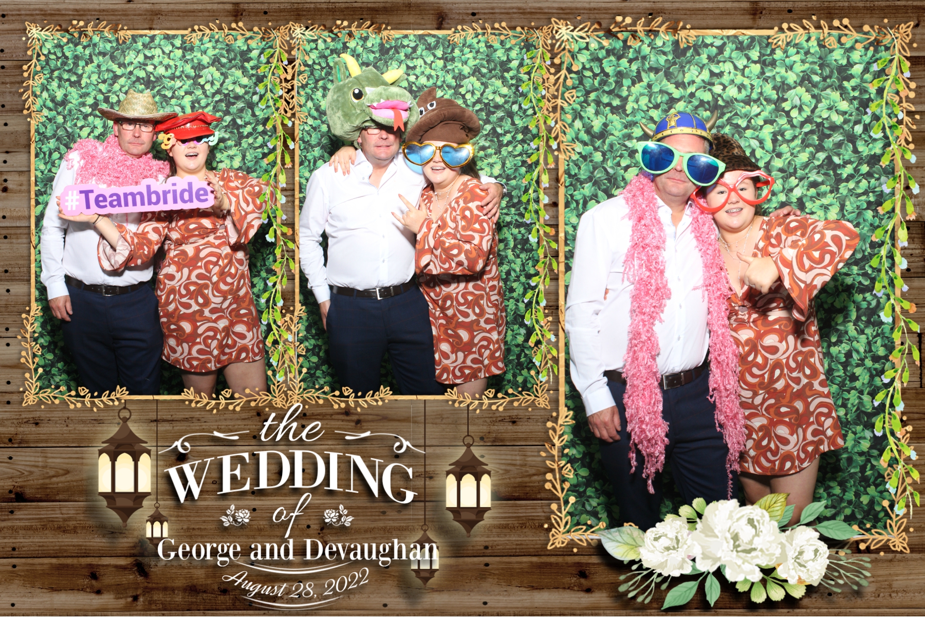 George and Devaughan | View more photos from the event at gallery.blissbooth.co.uk/u/BlissBooth/George-and-Devaughan