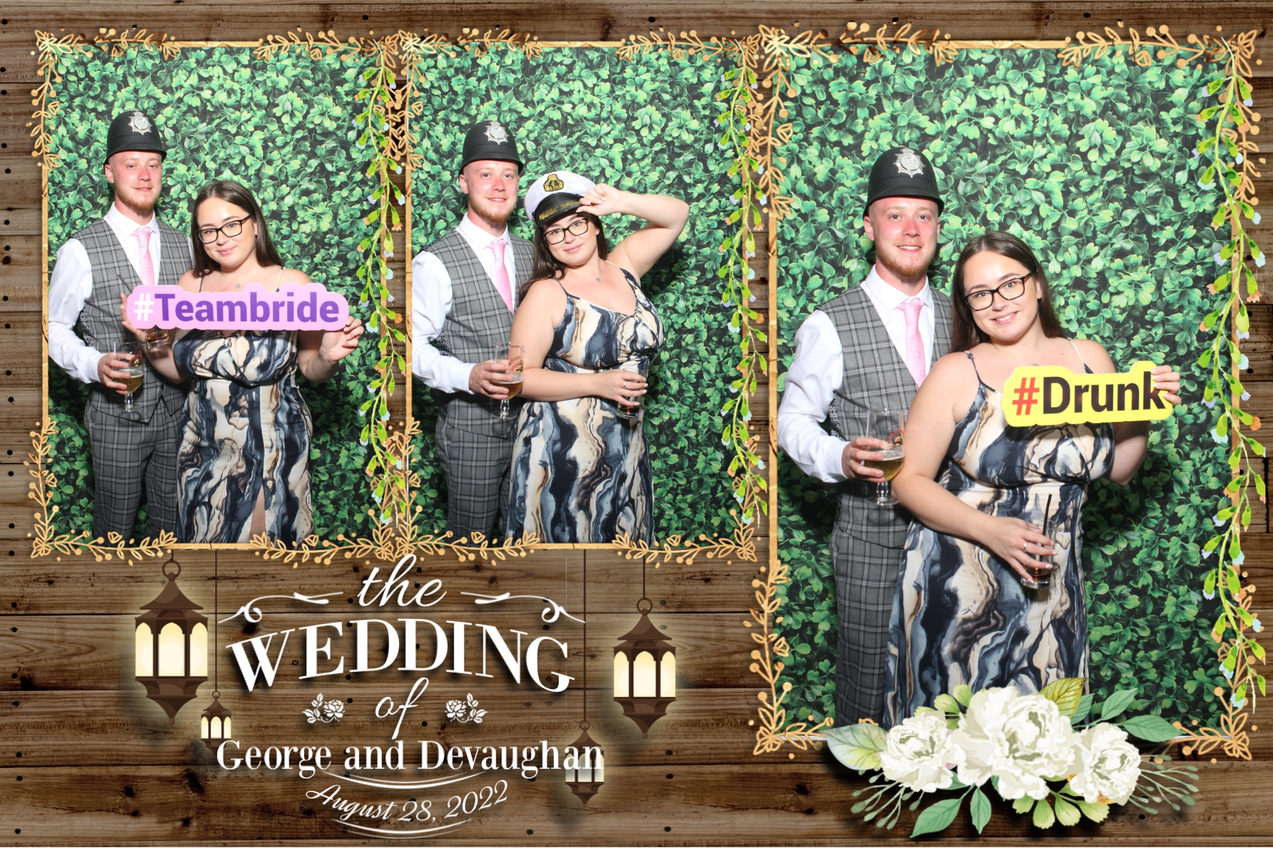 George and Devaughan | View more photos from the event at gallery.blissbooth.co.uk/u/BlissBooth/George-and-Devaughan