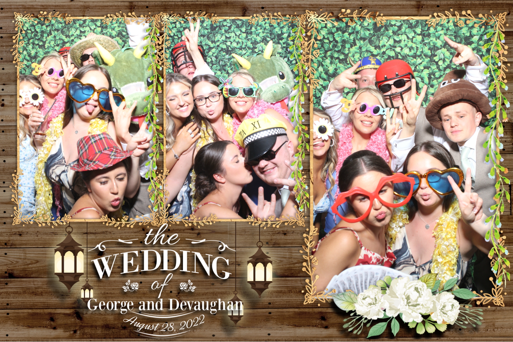 George and Devaughan | View more photos from the event at gallery.blissbooth.co.uk/u/BlissBooth/George-and-Devaughan