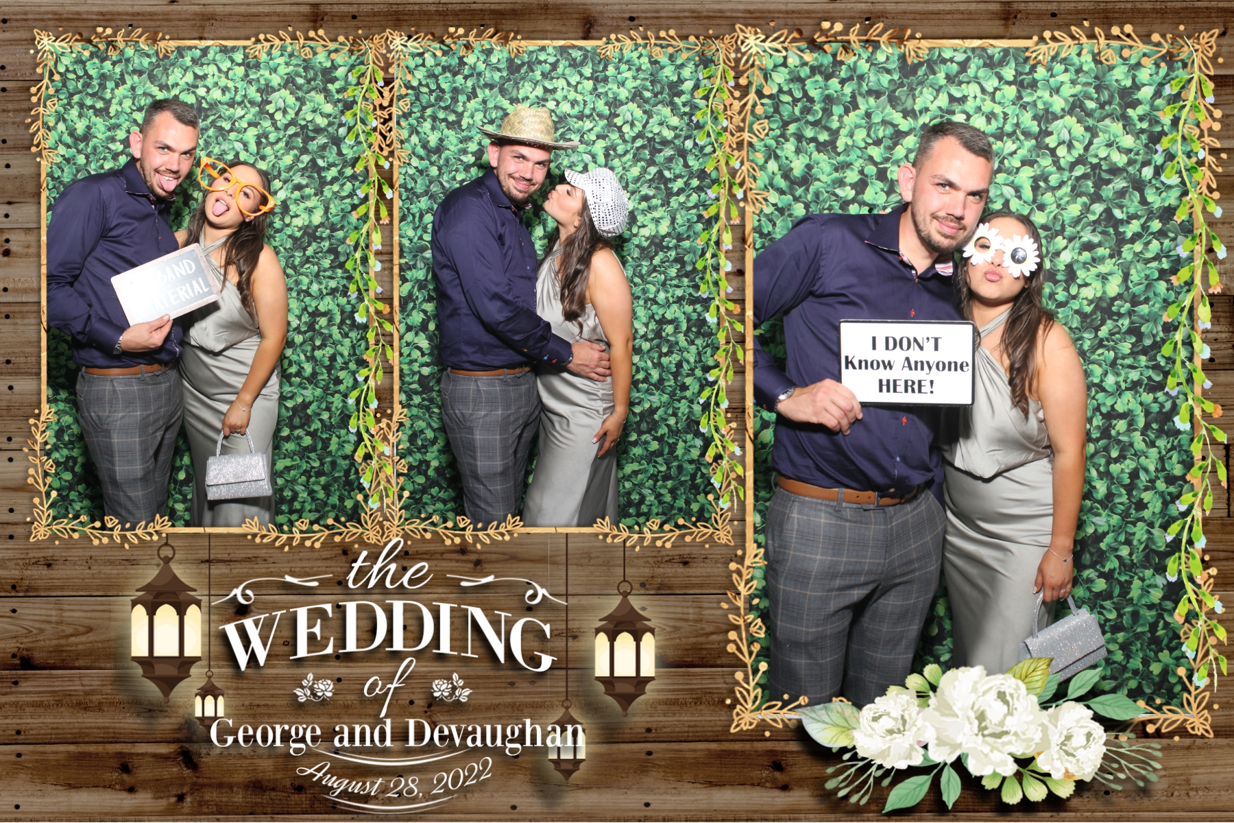 George and Devaughan | View more photos from the event at gallery.blissbooth.co.uk/u/BlissBooth/George-and-Devaughan