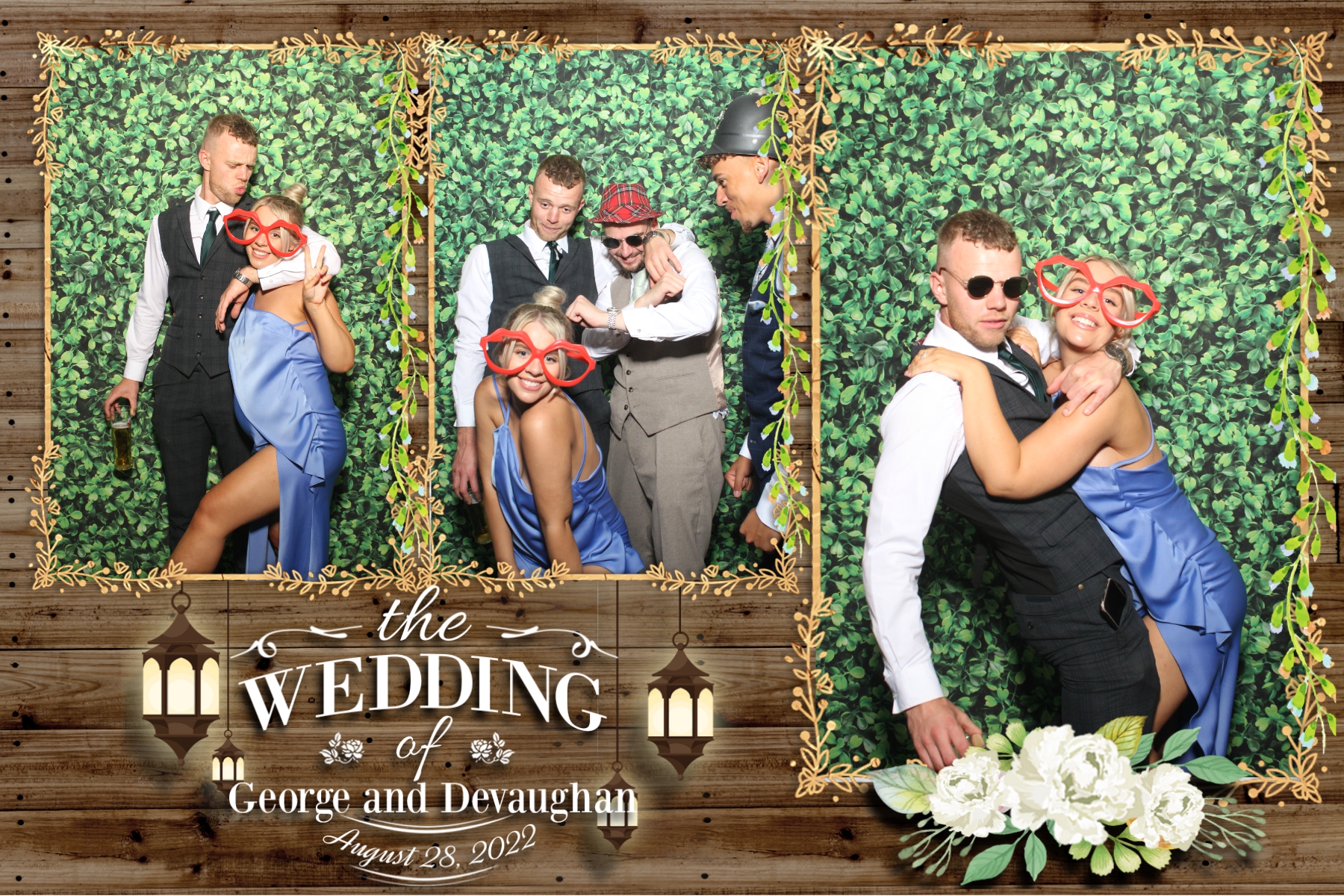 George and Devaughan | View more photos from the event at gallery.blissbooth.co.uk/u/BlissBooth/George-and-Devaughan