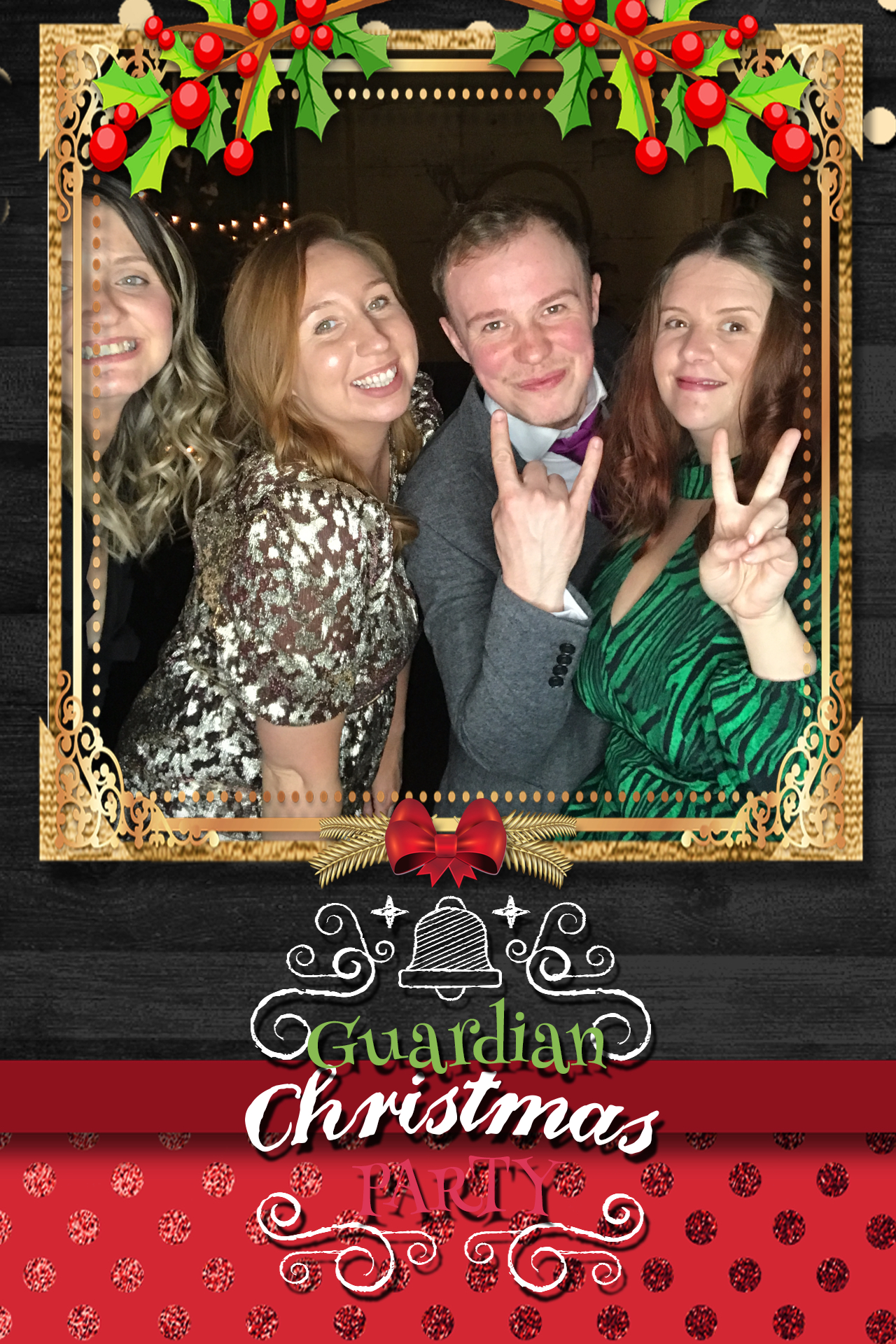 Guardian Christmas Party | View more photos from the event at gallery.blissbooth.co.uk/u/BlissBooth/Guardian-Christmas-Party