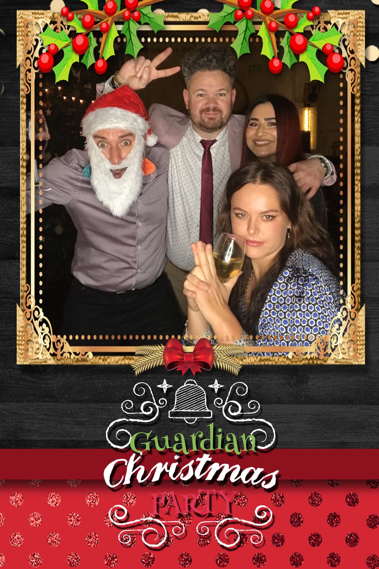 Guardian Christmas Party | View more photos from the event at gallery.blissbooth.co.uk/u/BlissBooth/Guardian-Christmas-Party