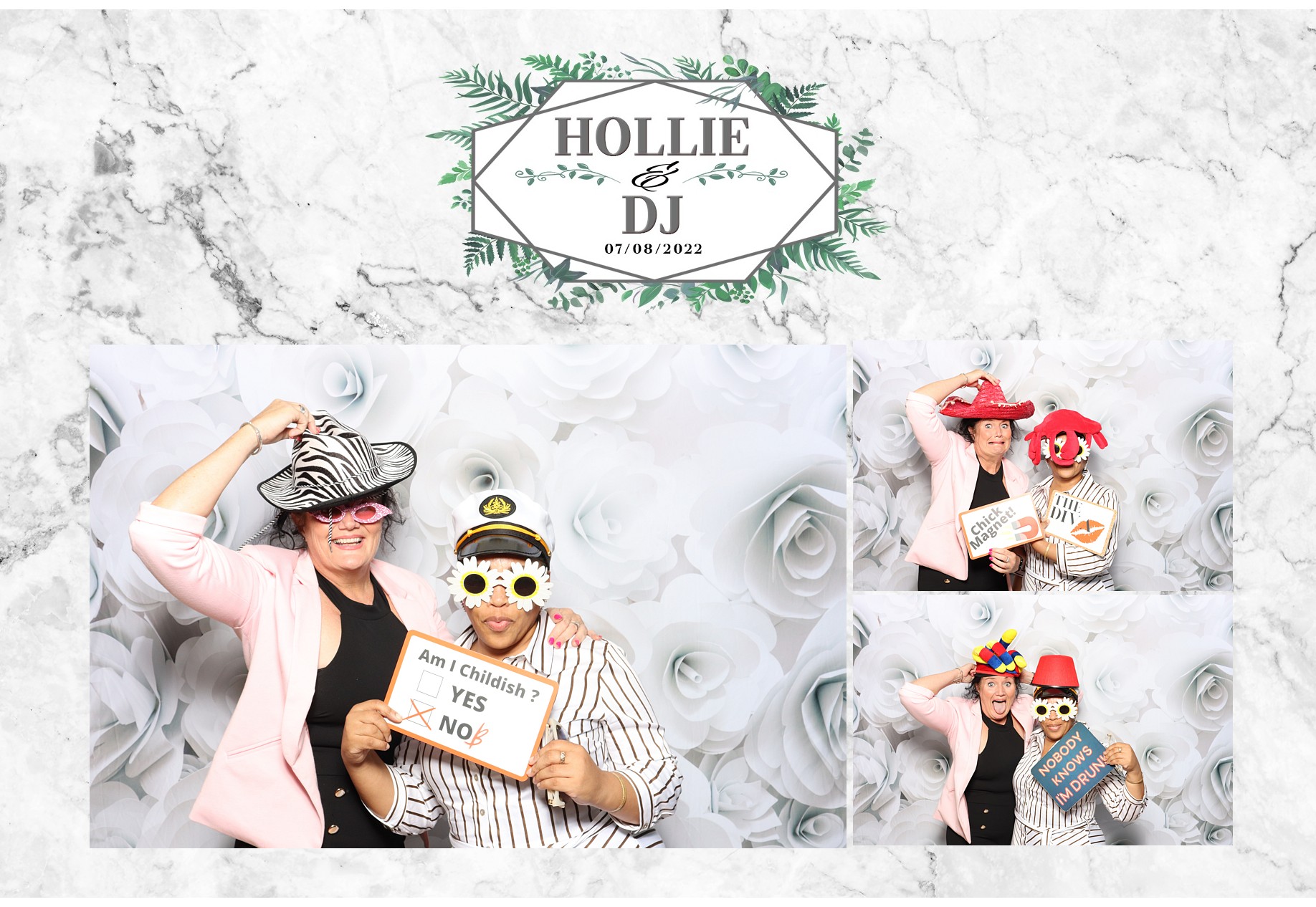 Hollie and DJ | View more photos from the event at gallery.blissbooth.co.uk/u/BlissBooth/Hollie-and-DJ