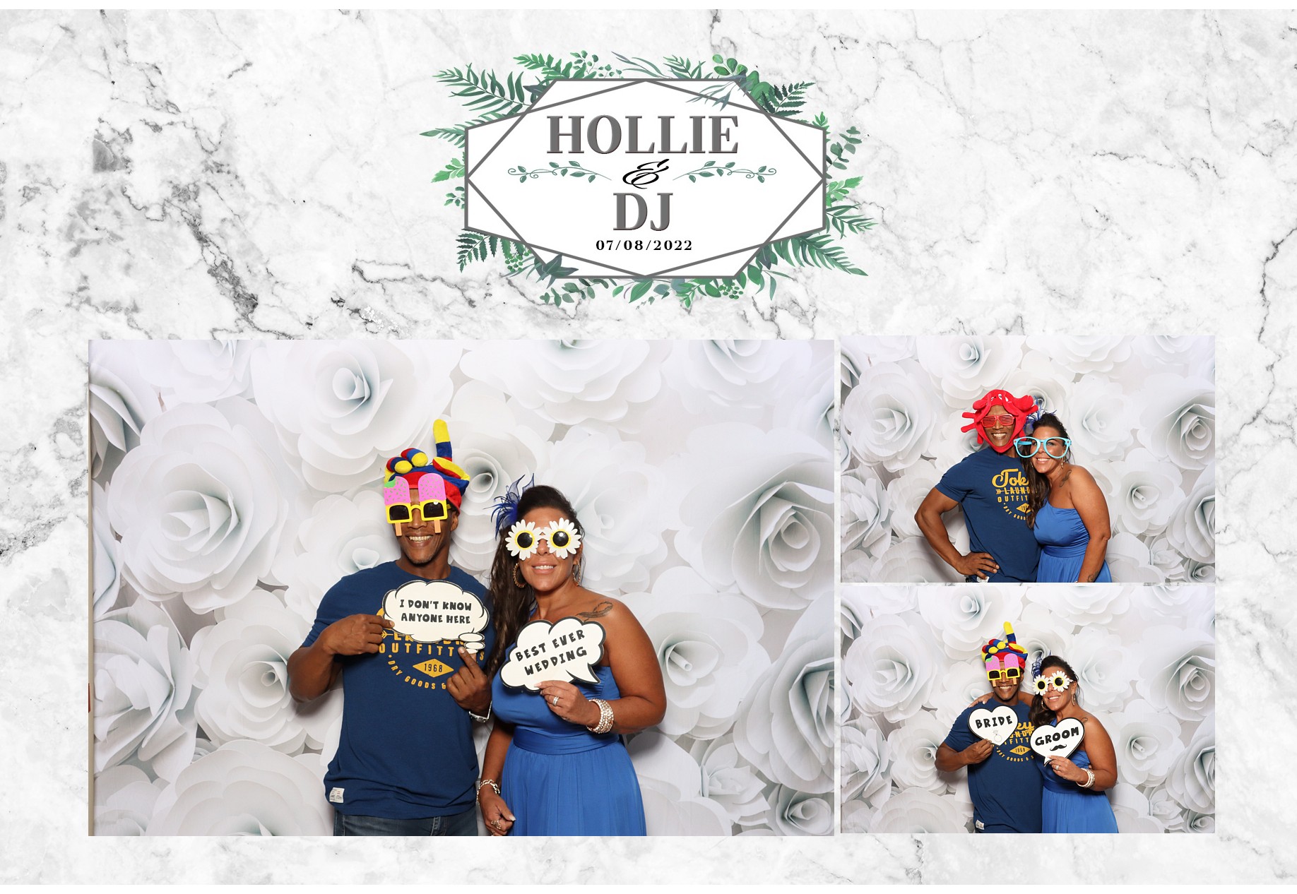 Hollie and DJ | View more photos from the event at gallery.blissbooth.co.uk/u/BlissBooth/Hollie-and-DJ