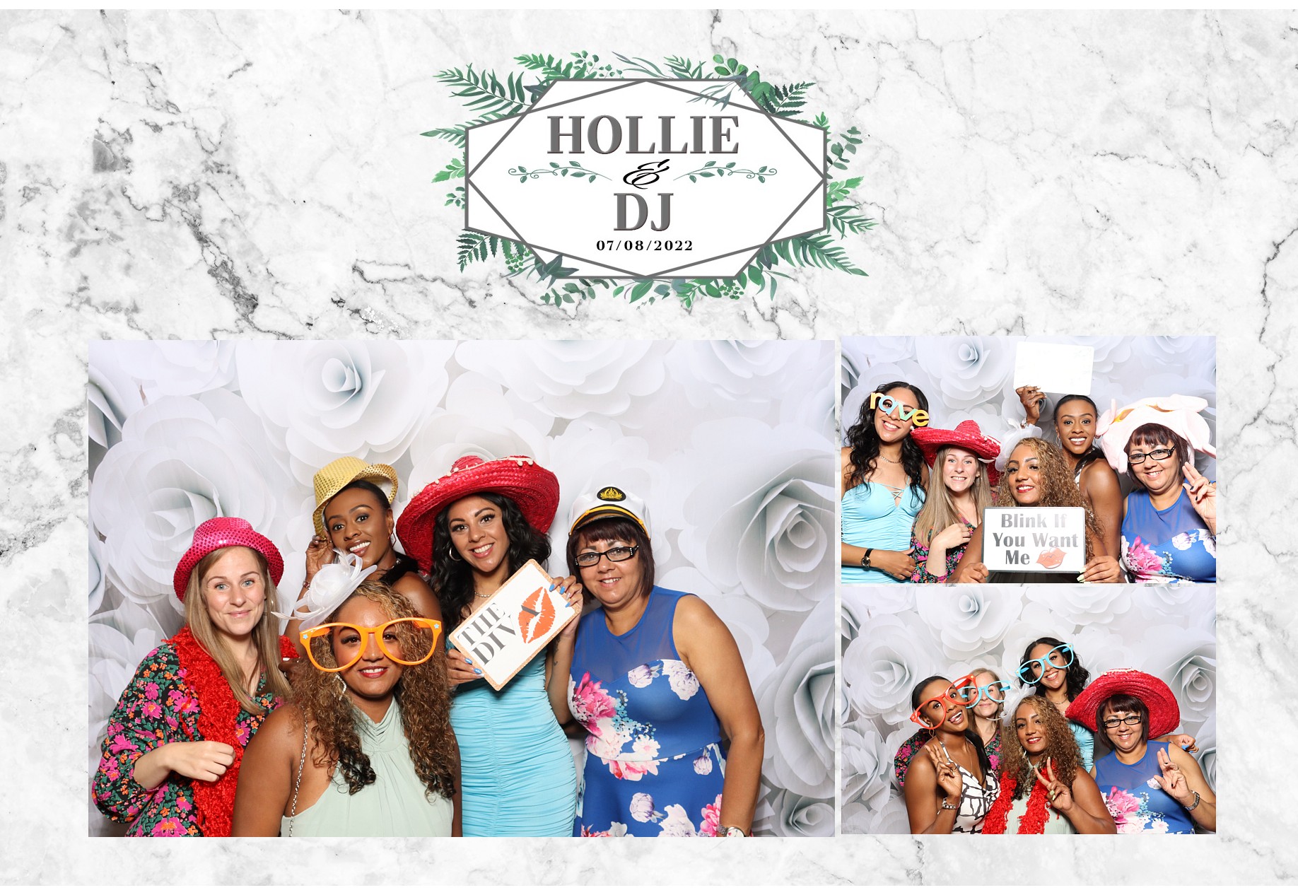 Hollie and DJ | View more photos from the event at gallery.blissbooth.co.uk/u/BlissBooth/Hollie-and-DJ