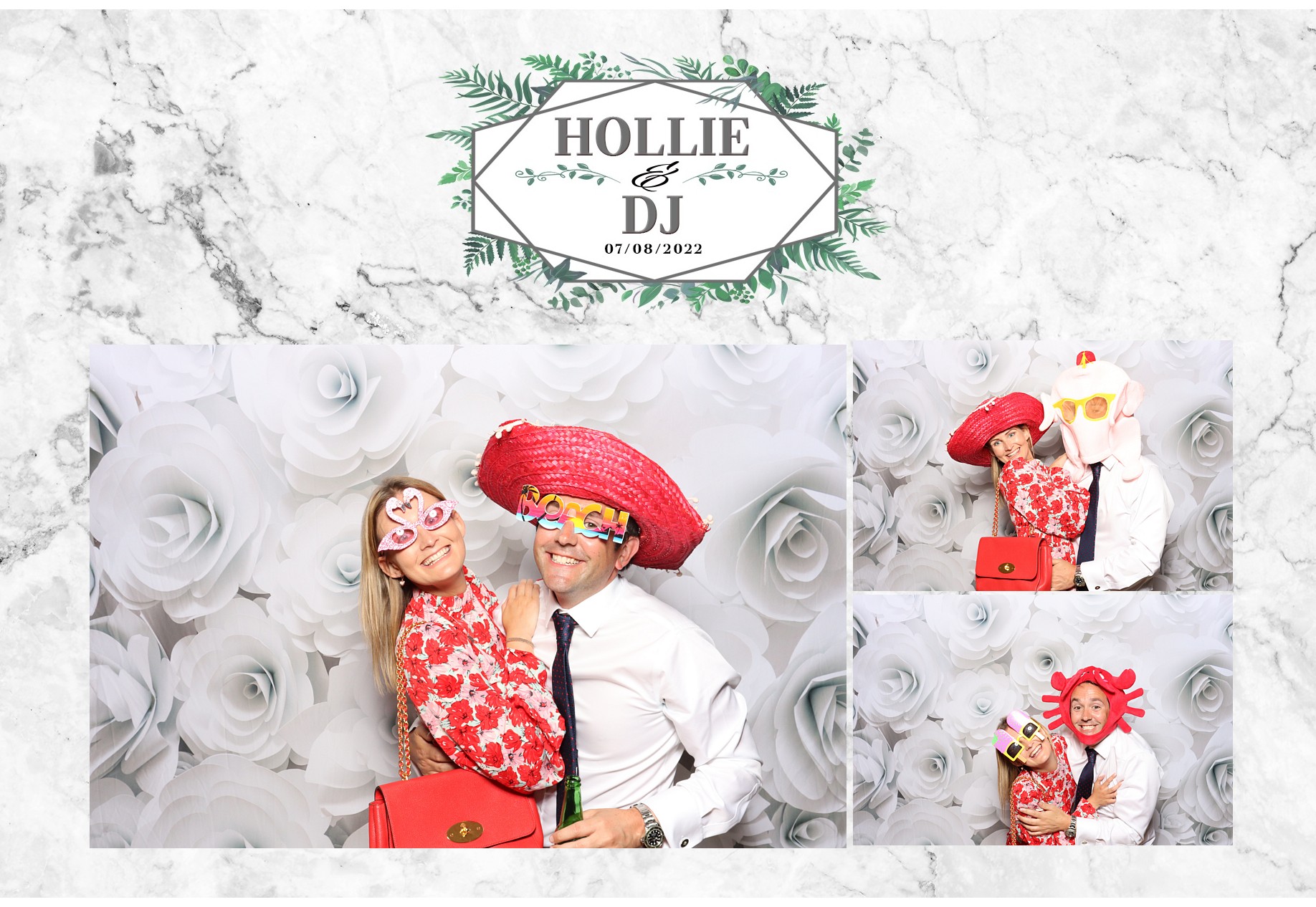 Hollie and DJ | View more photos from the event at gallery.blissbooth.co.uk/u/BlissBooth/Hollie-and-DJ