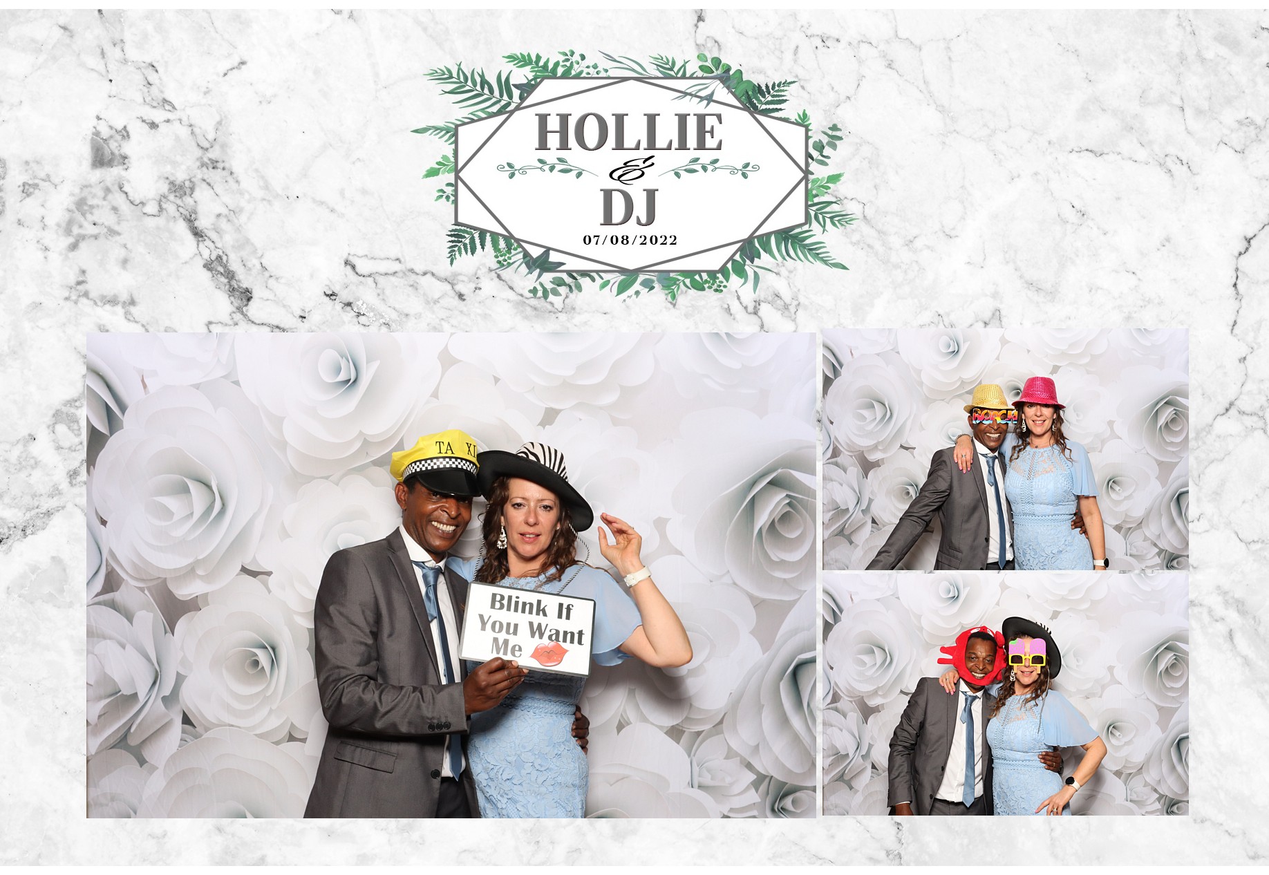 Hollie and DJ | View more photos from the event at gallery.blissbooth.co.uk/u/BlissBooth/Hollie-and-DJ