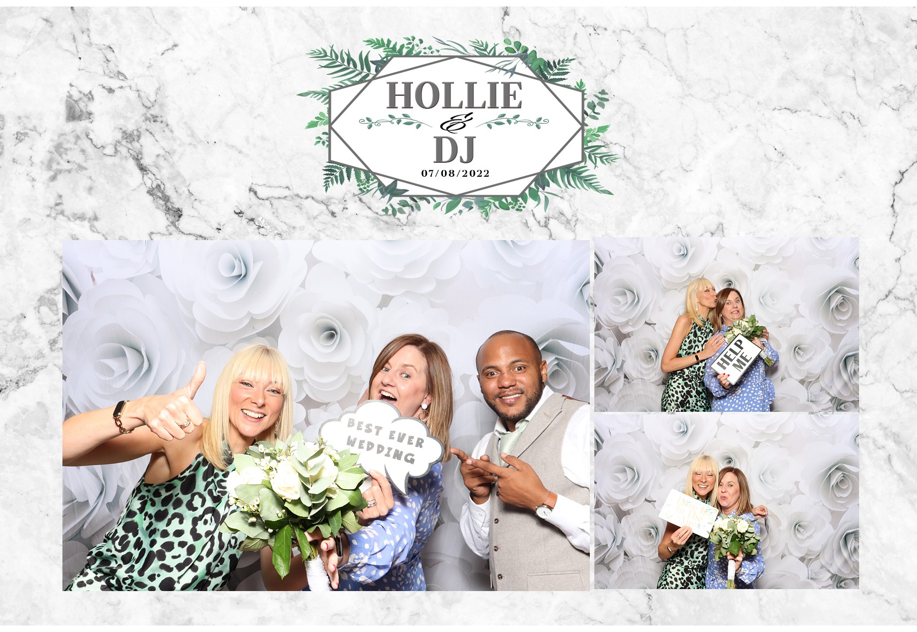 Hollie and DJ | View more photos from the event at gallery.blissbooth.co.uk/u/BlissBooth/Hollie-and-DJ