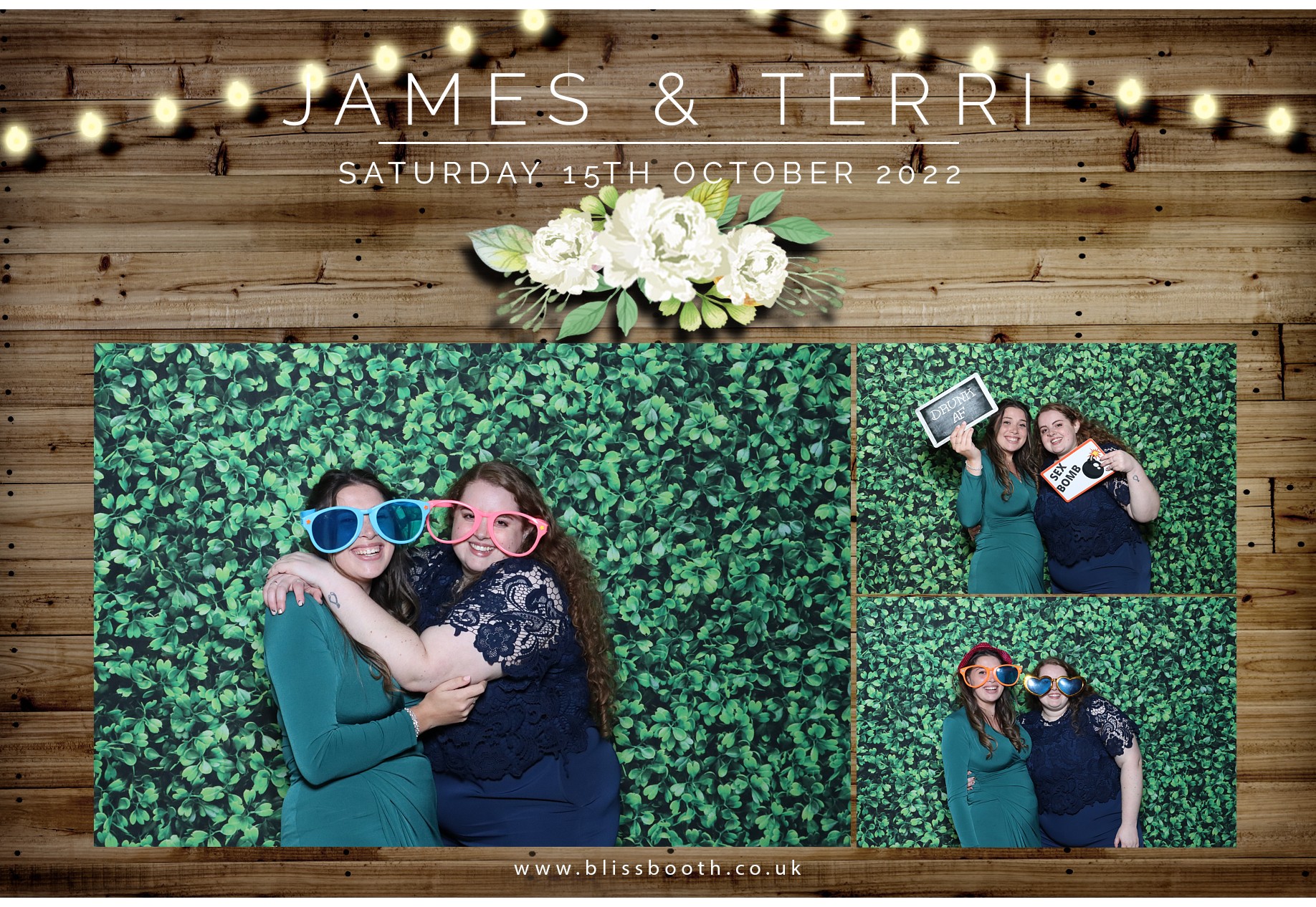 James and Terri | View more photos from the event at gallery.blissbooth.co.uk/u/BlissBooth/James-and-Terri