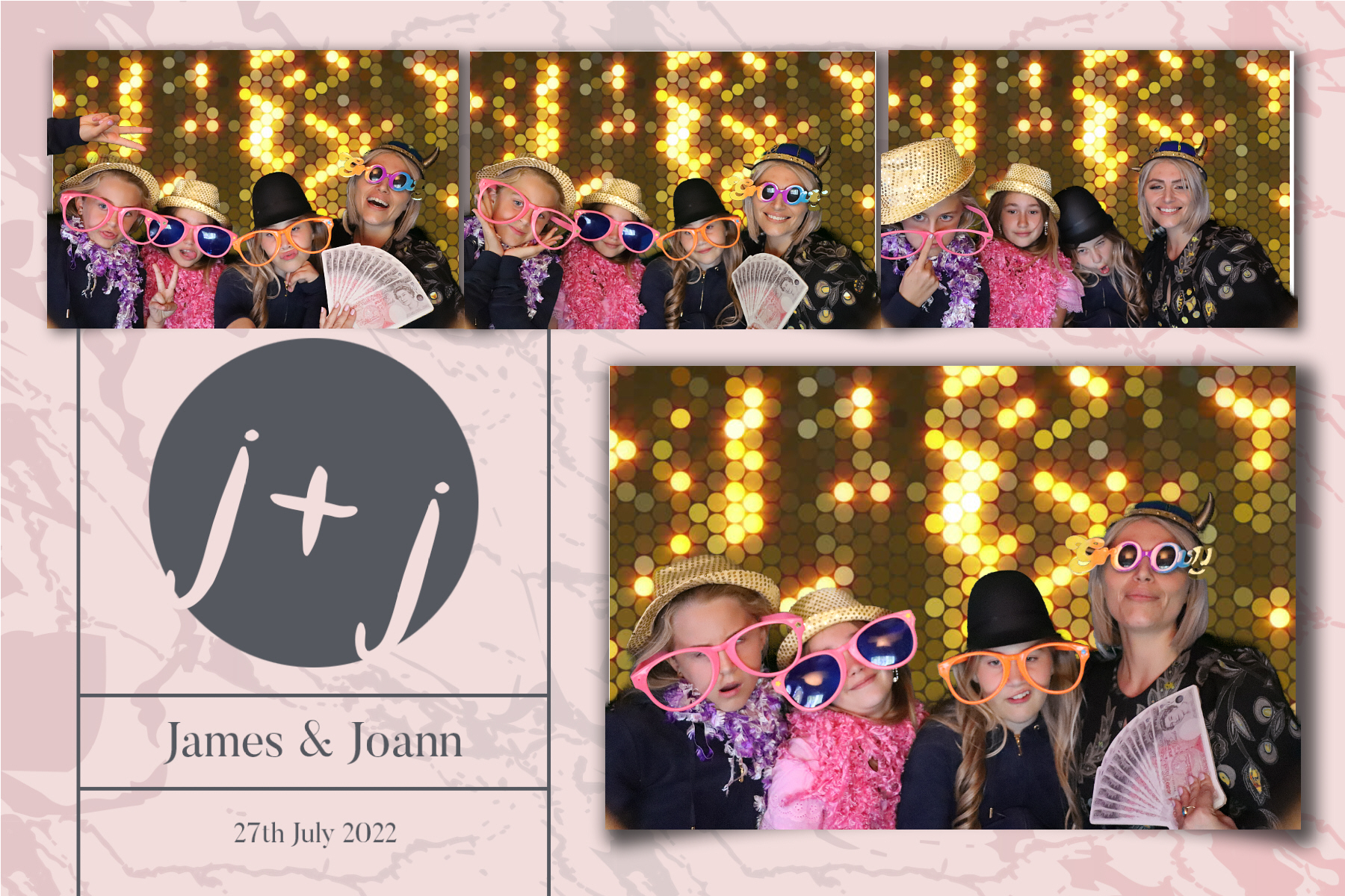 Joann and James | View more photos from the event at gallery.blissbooth.co.uk/u/BlissBooth/Joann-and-James