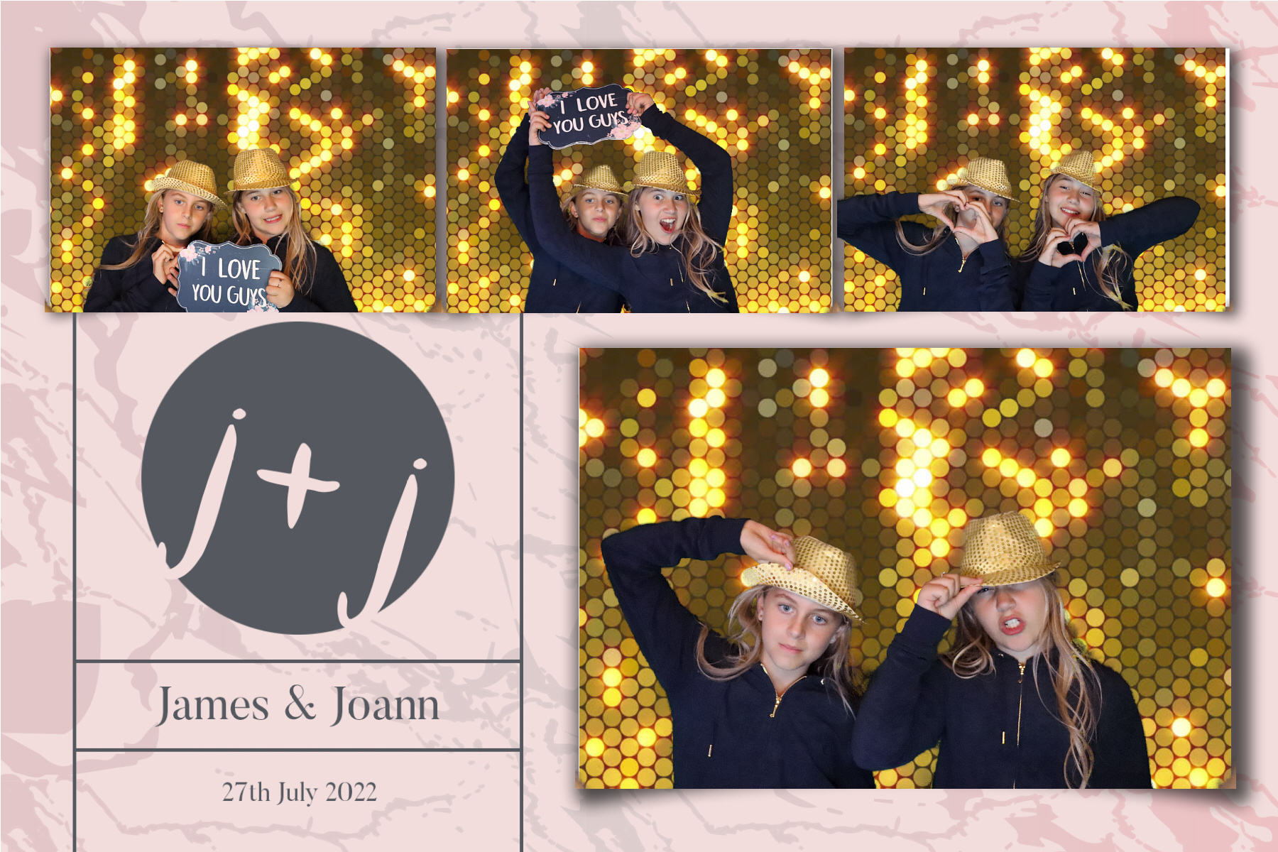 Joann and James | View more photos from the event at gallery.blissbooth.co.uk/u/BlissBooth/Joann-and-James
