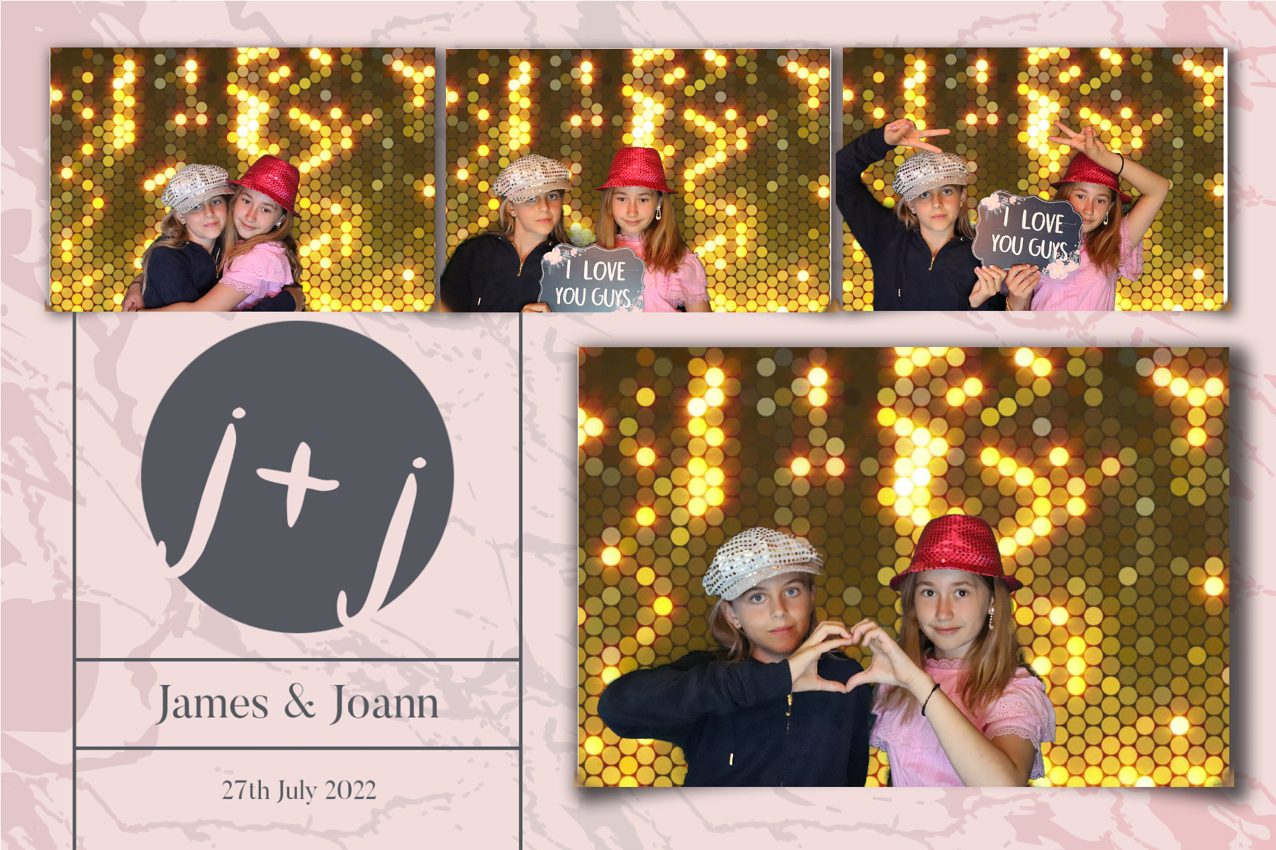 Joann and James | View more photos from the event at gallery.blissbooth.co.uk/u/BlissBooth/Joann-and-James