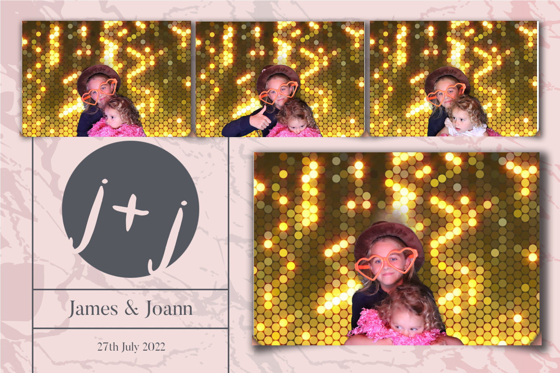 Joann and James | View more photos from the event at gallery.blissbooth.co.uk/u/BlissBooth/Joann-and-James