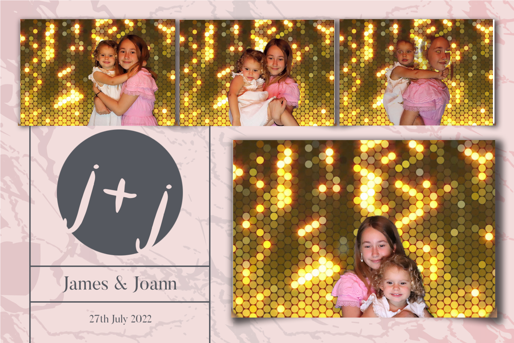 Joann and James | View more photos from the event at gallery.blissbooth.co.uk/u/BlissBooth/Joann-and-James