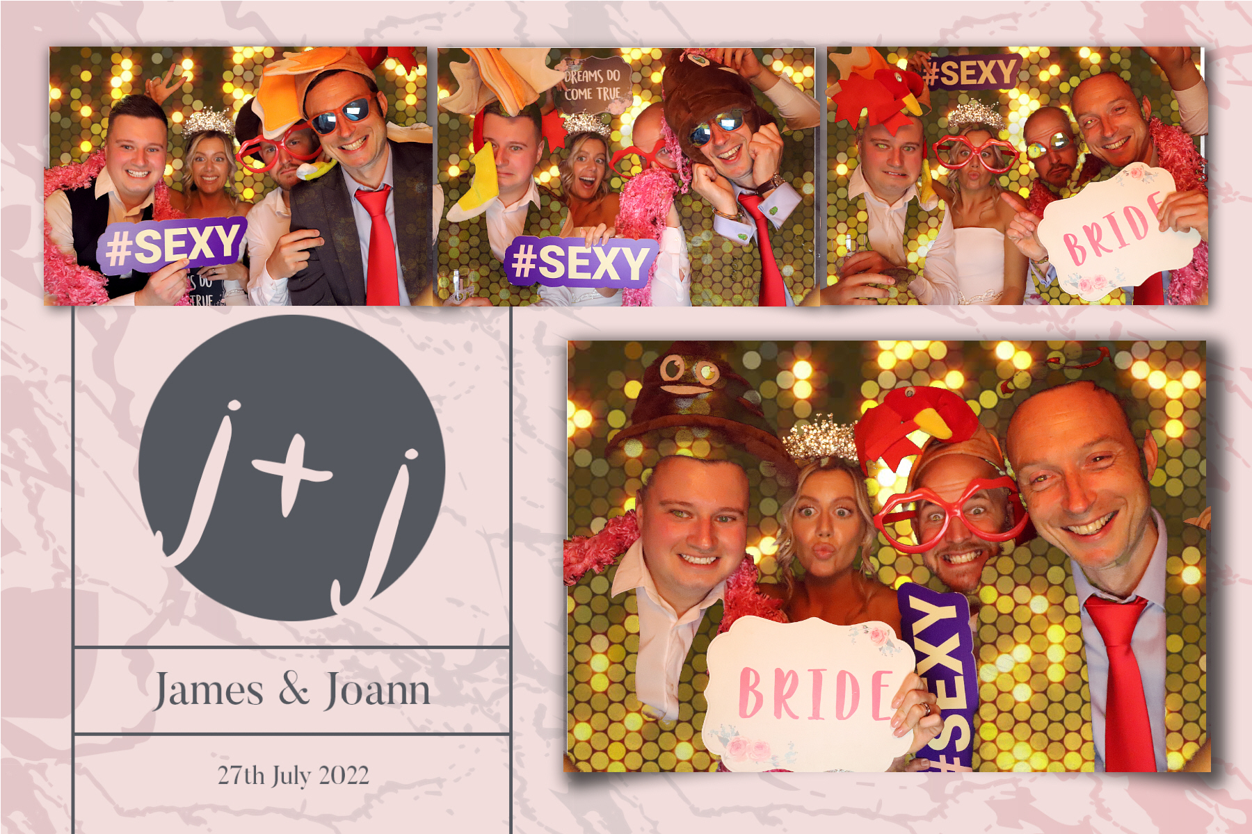 Joann and James | View more photos from the event at gallery.blissbooth.co.uk/u/BlissBooth/Joann-and-James