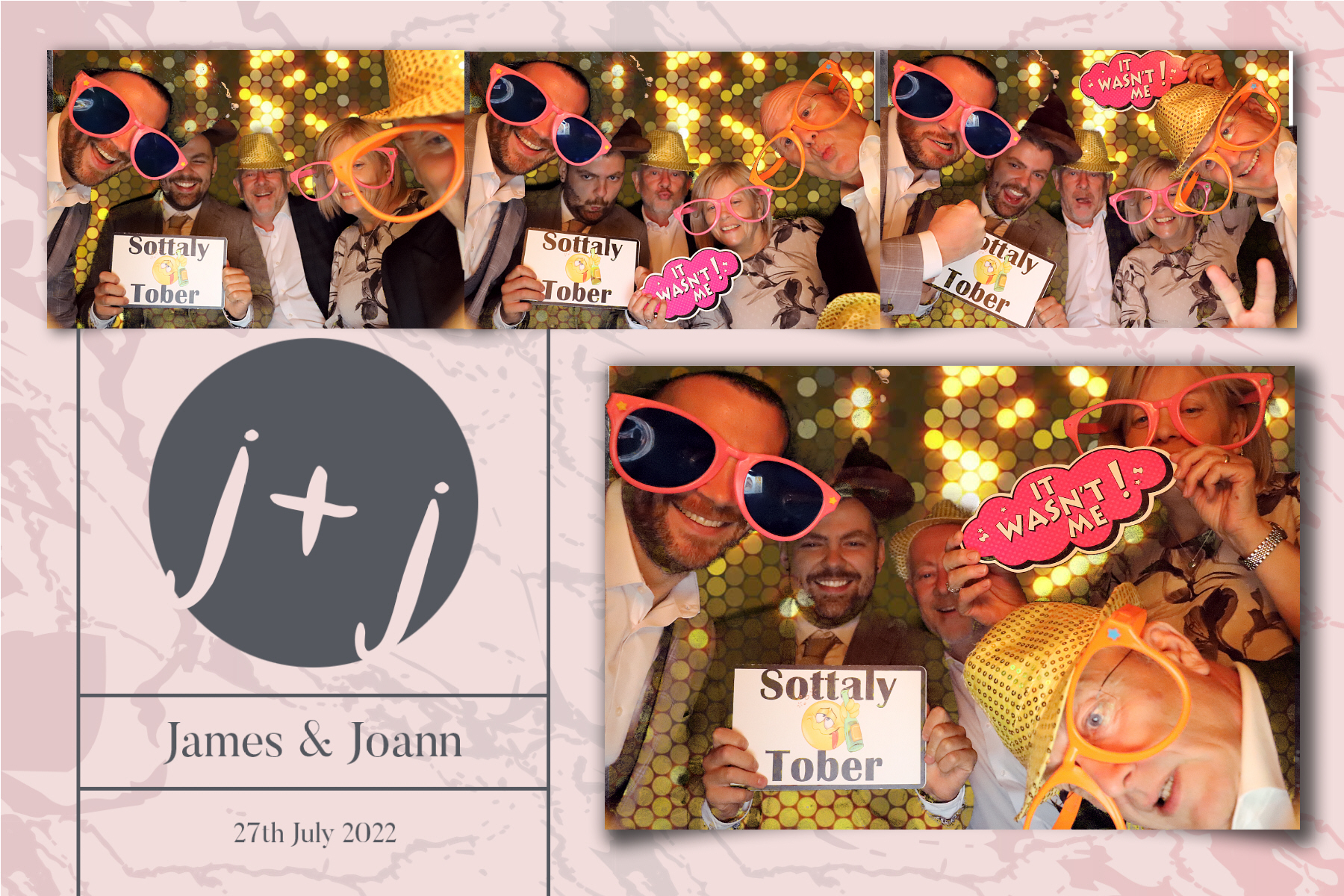Joann and James | View more photos from the event at gallery.blissbooth.co.uk/u/BlissBooth/Joann-and-James