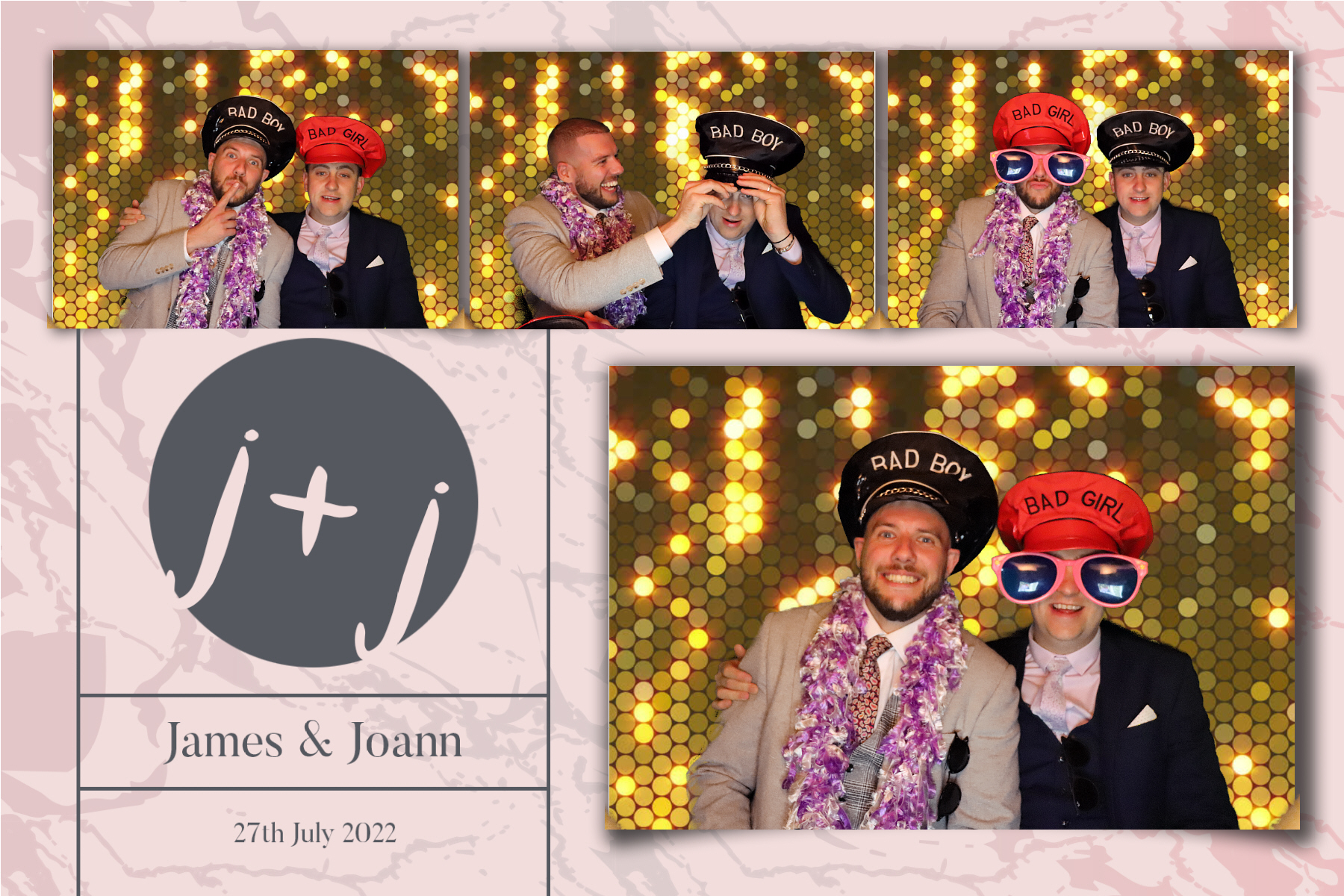 Joann and James | View more photos from the event at gallery.blissbooth.co.uk/u/BlissBooth/Joann-and-James