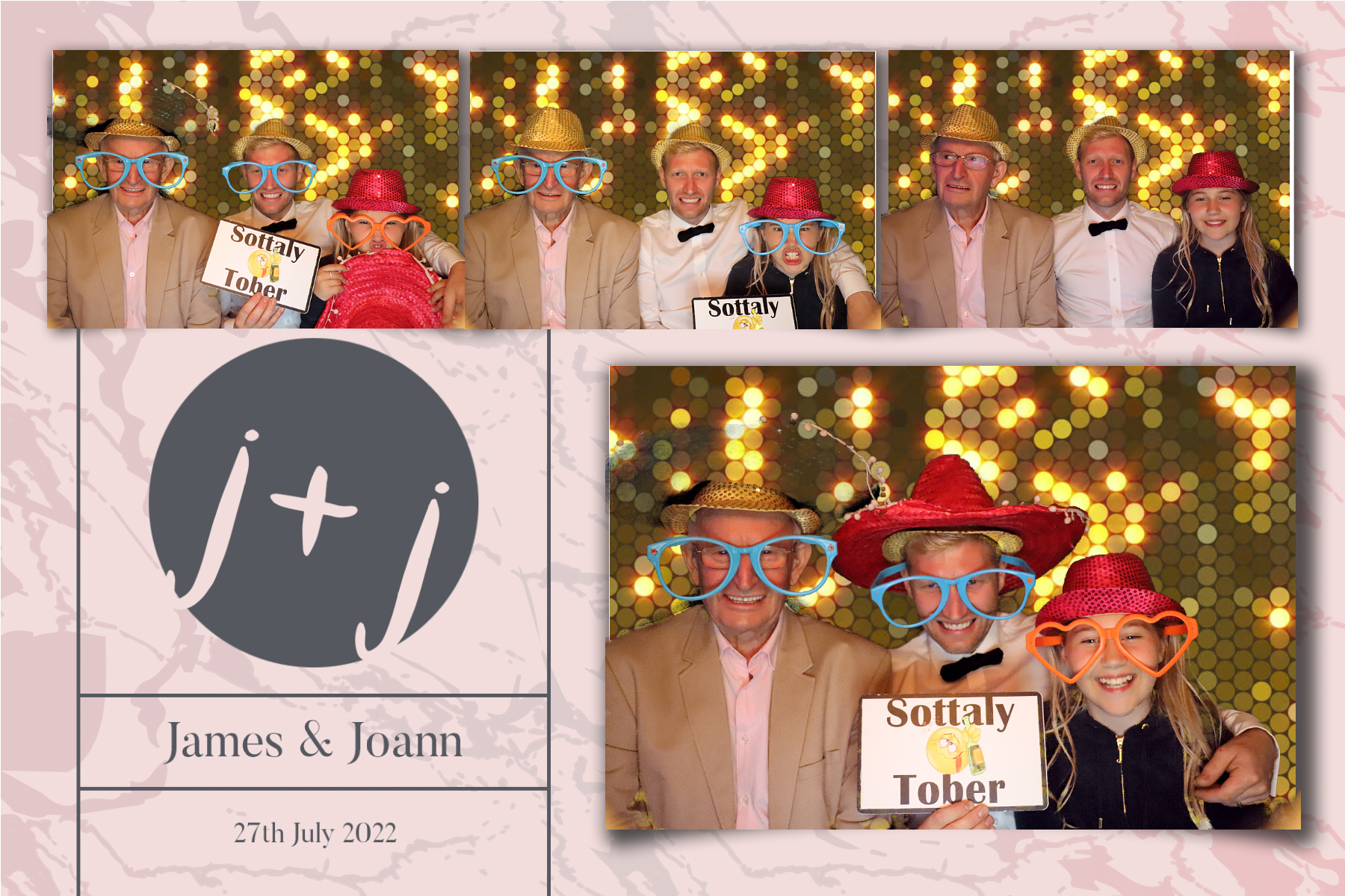 Joann and James | View more photos from the event at gallery.blissbooth.co.uk/u/BlissBooth/Joann-and-James