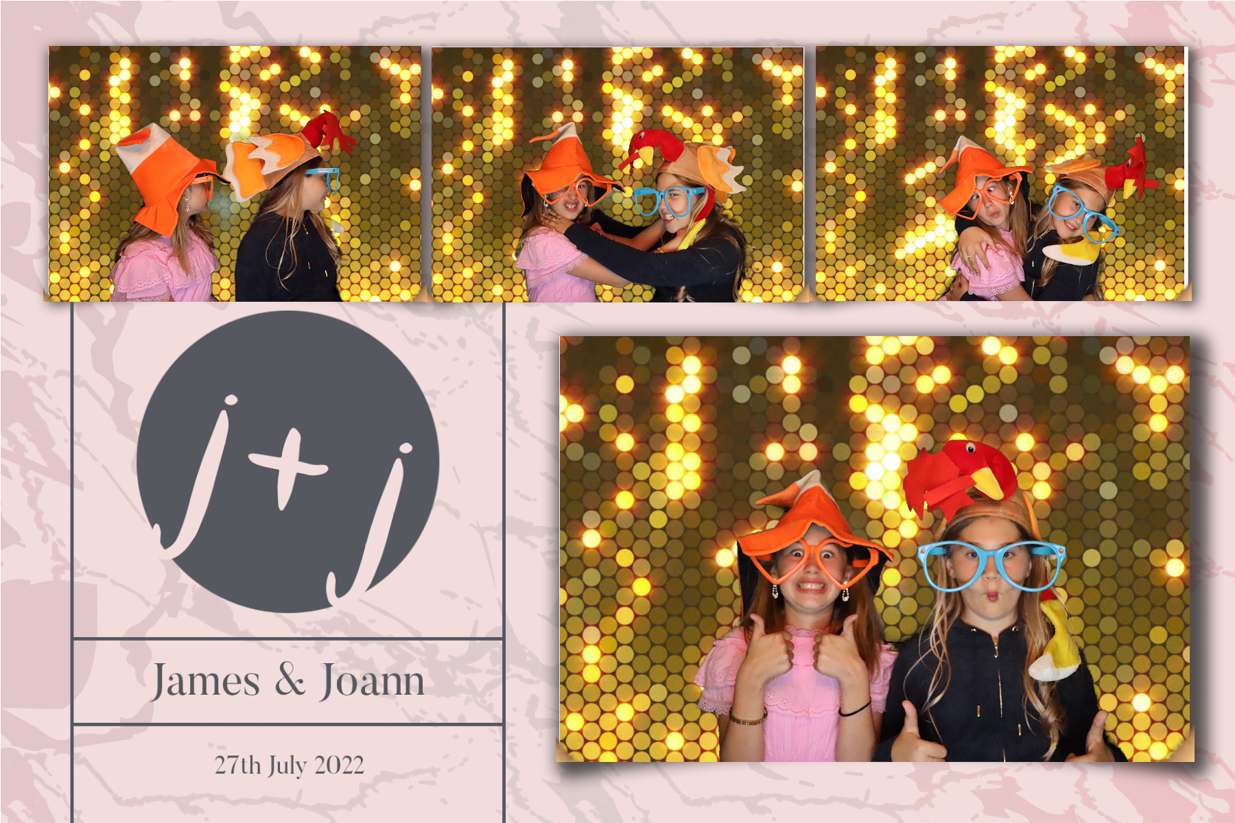 Joann and James | View more photos from the event at gallery.blissbooth.co.uk/u/BlissBooth/Joann-and-James