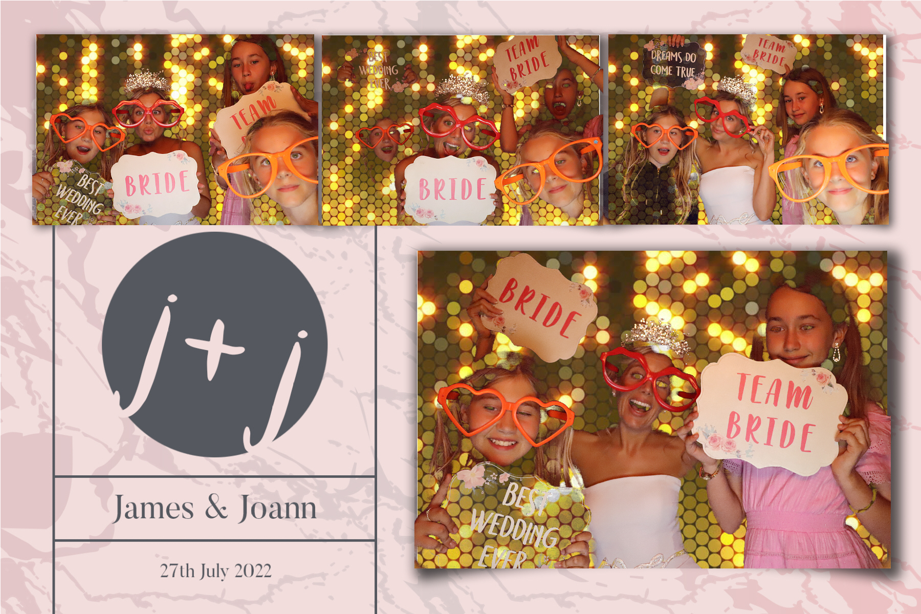 Joann and James | View more photos from the event at gallery.blissbooth.co.uk/u/BlissBooth/Joann-and-James