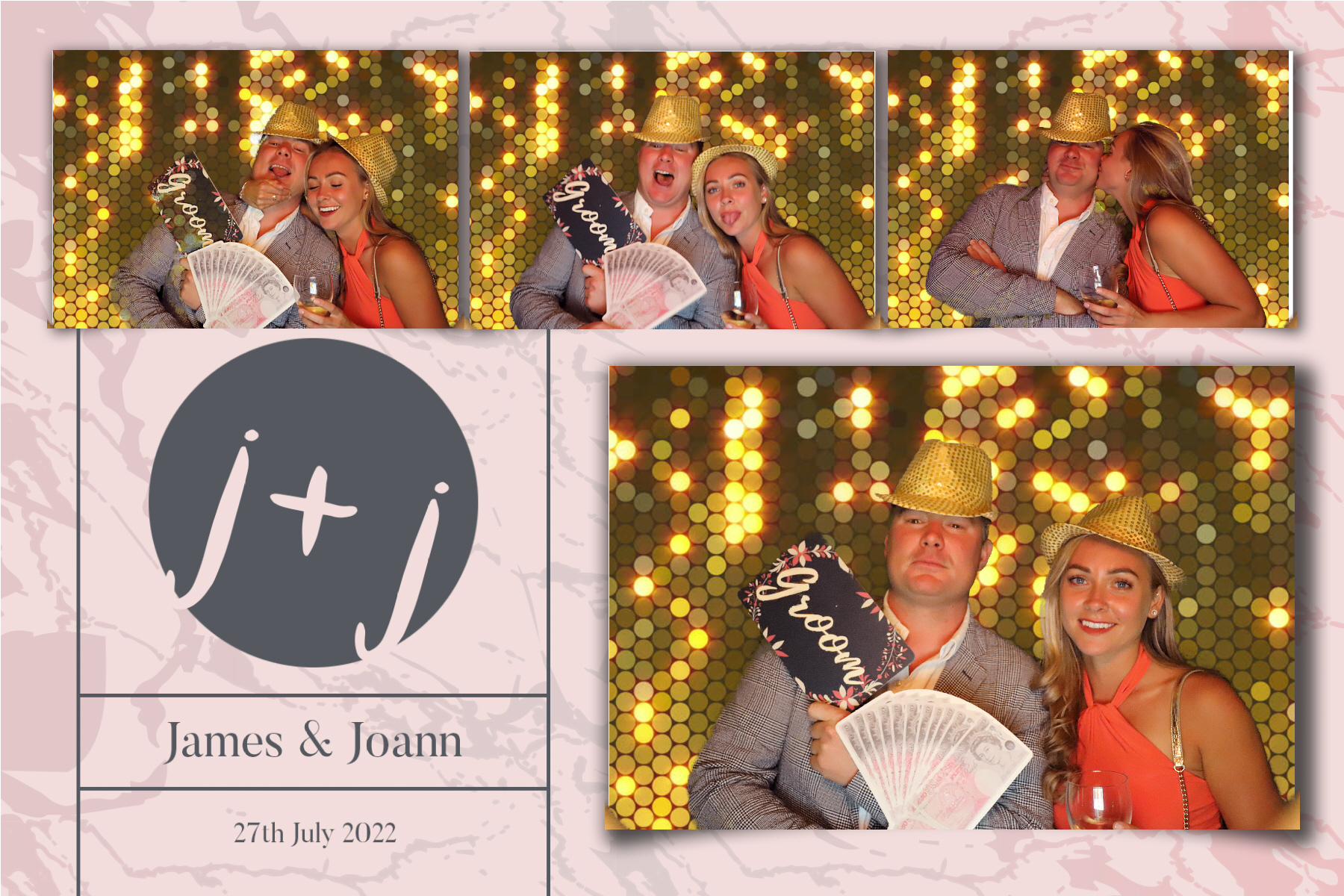 Joann and James | View more photos from the event at gallery.blissbooth.co.uk/u/BlissBooth/Joann-and-James