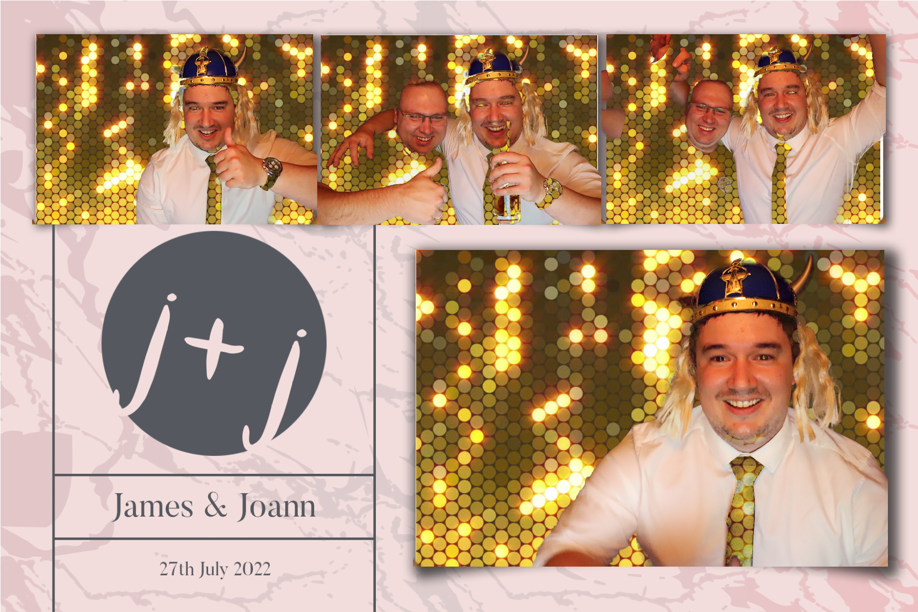 Joann and James | View more photos from the event at gallery.blissbooth.co.uk/u/BlissBooth/Joann-and-James