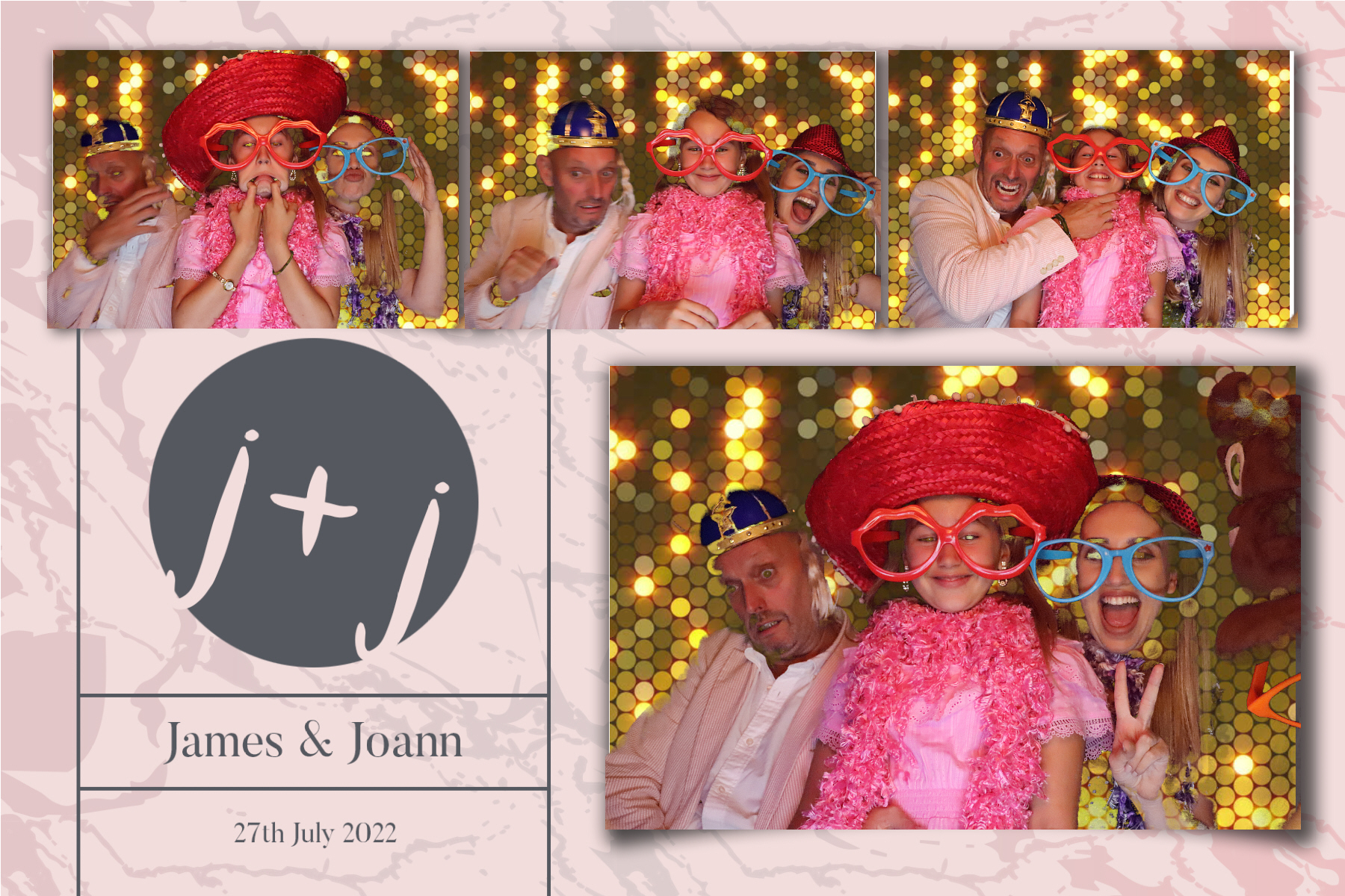 Joann and James | View more photos from the event at gallery.blissbooth.co.uk/u/BlissBooth/Joann-and-James