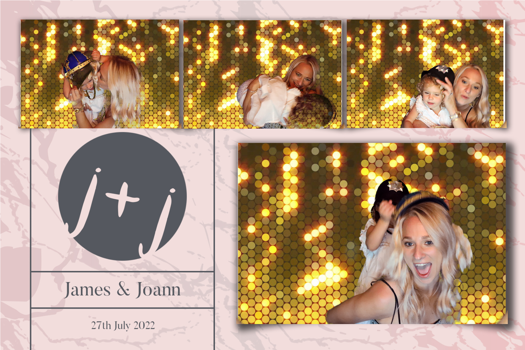 Joann and James | View more photos from the event at gallery.blissbooth.co.uk/u/BlissBooth/Joann-and-James