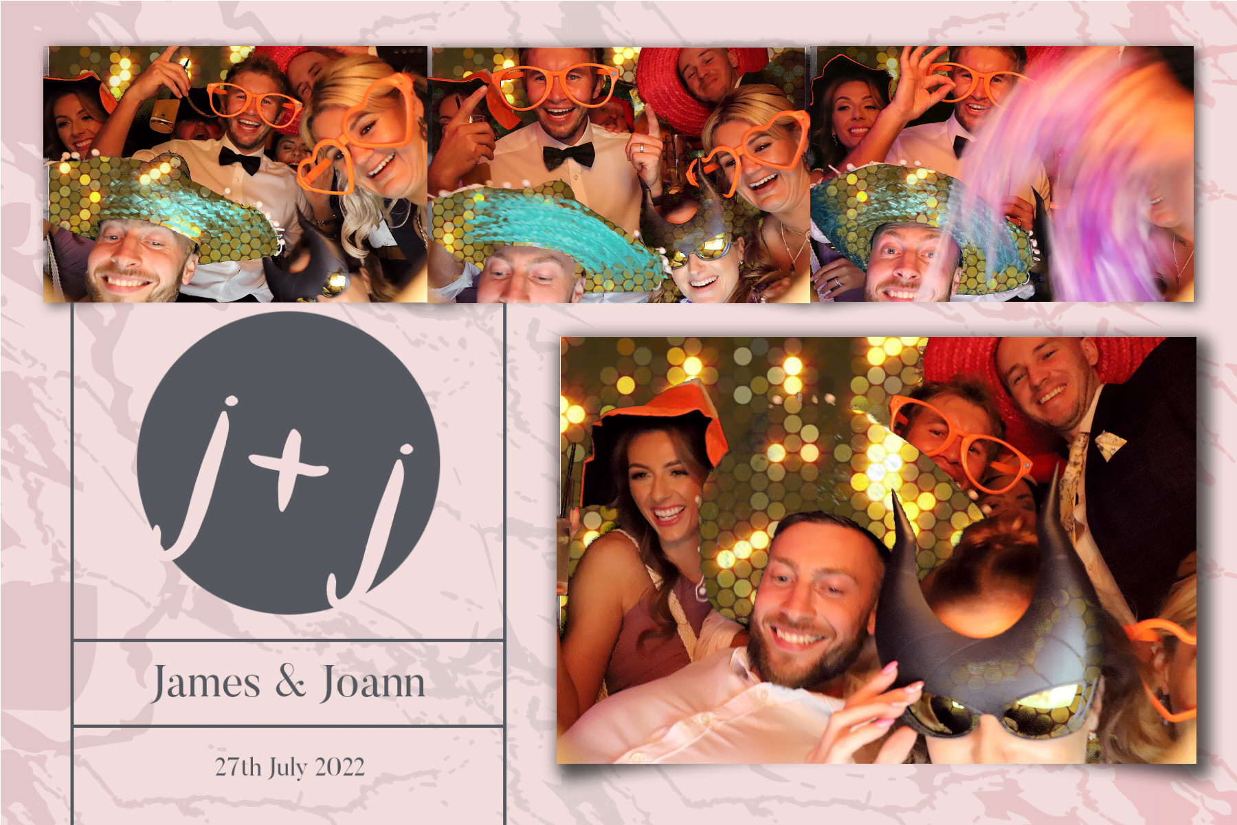 Joann and James | View more photos from the event at gallery.blissbooth.co.uk/u/BlissBooth/Joann-and-James