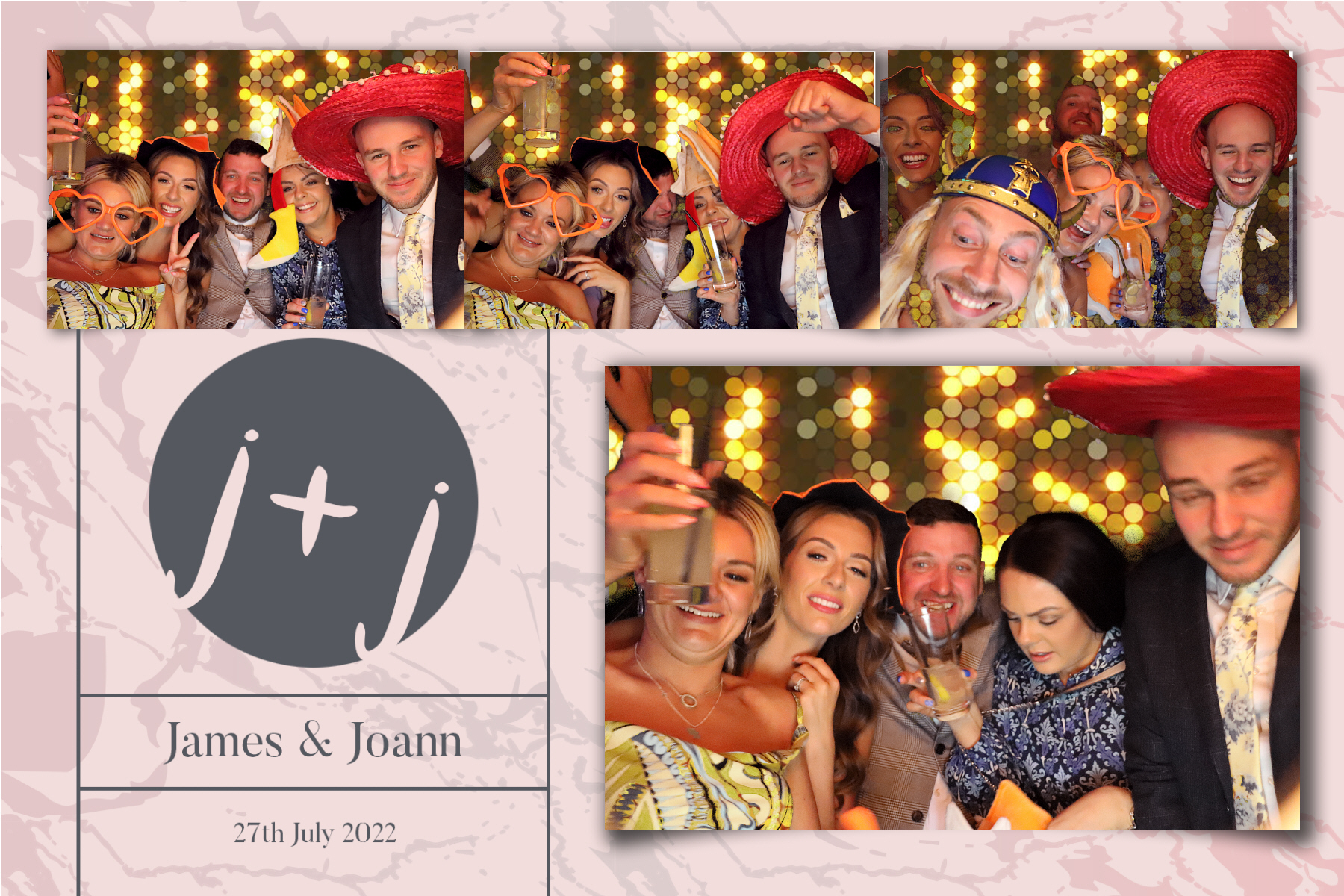 Joann and James | View more photos from the event at gallery.blissbooth.co.uk/u/BlissBooth/Joann-and-James