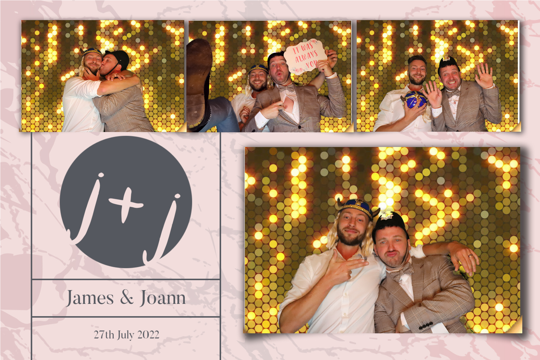 Joann and James | View more photos from the event at gallery.blissbooth.co.uk/u/BlissBooth/Joann-and-James