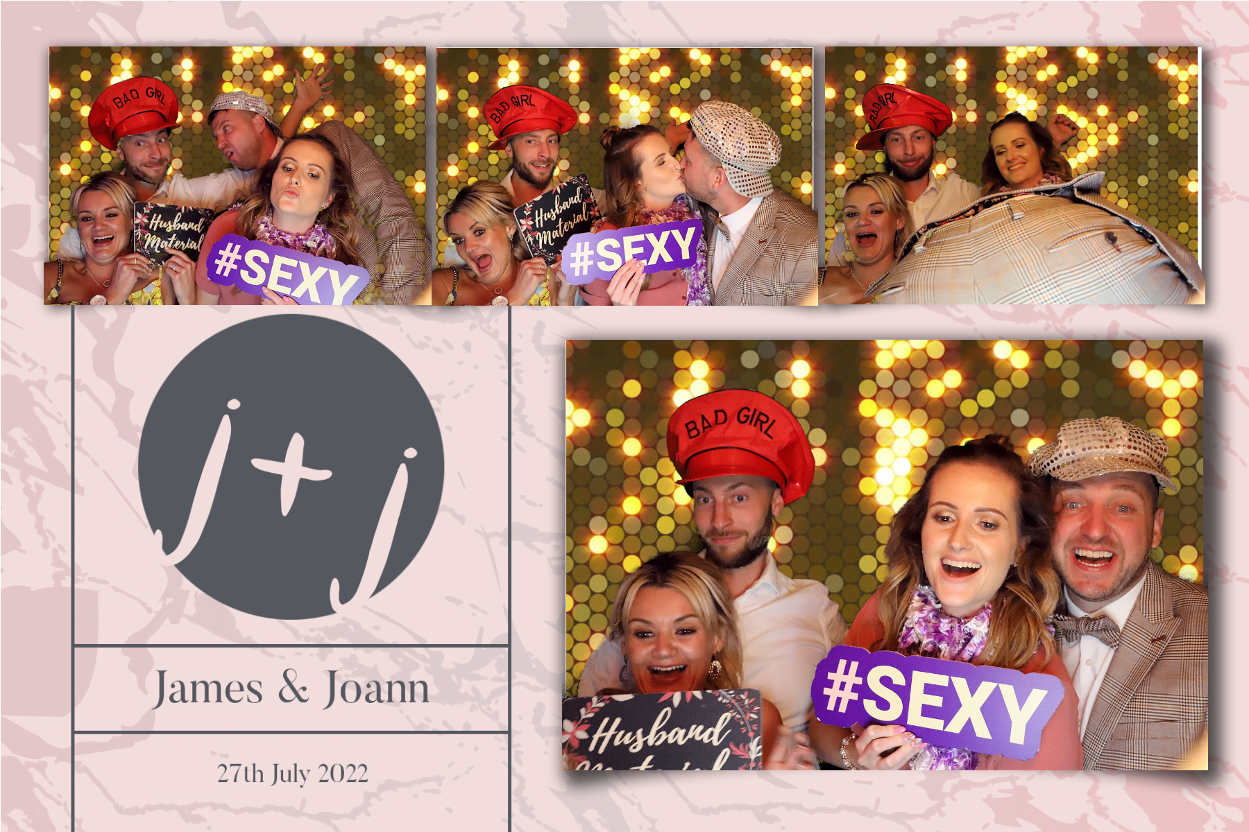 Joann and James | View more photos from the event at gallery.blissbooth.co.uk/u/BlissBooth/Joann-and-James