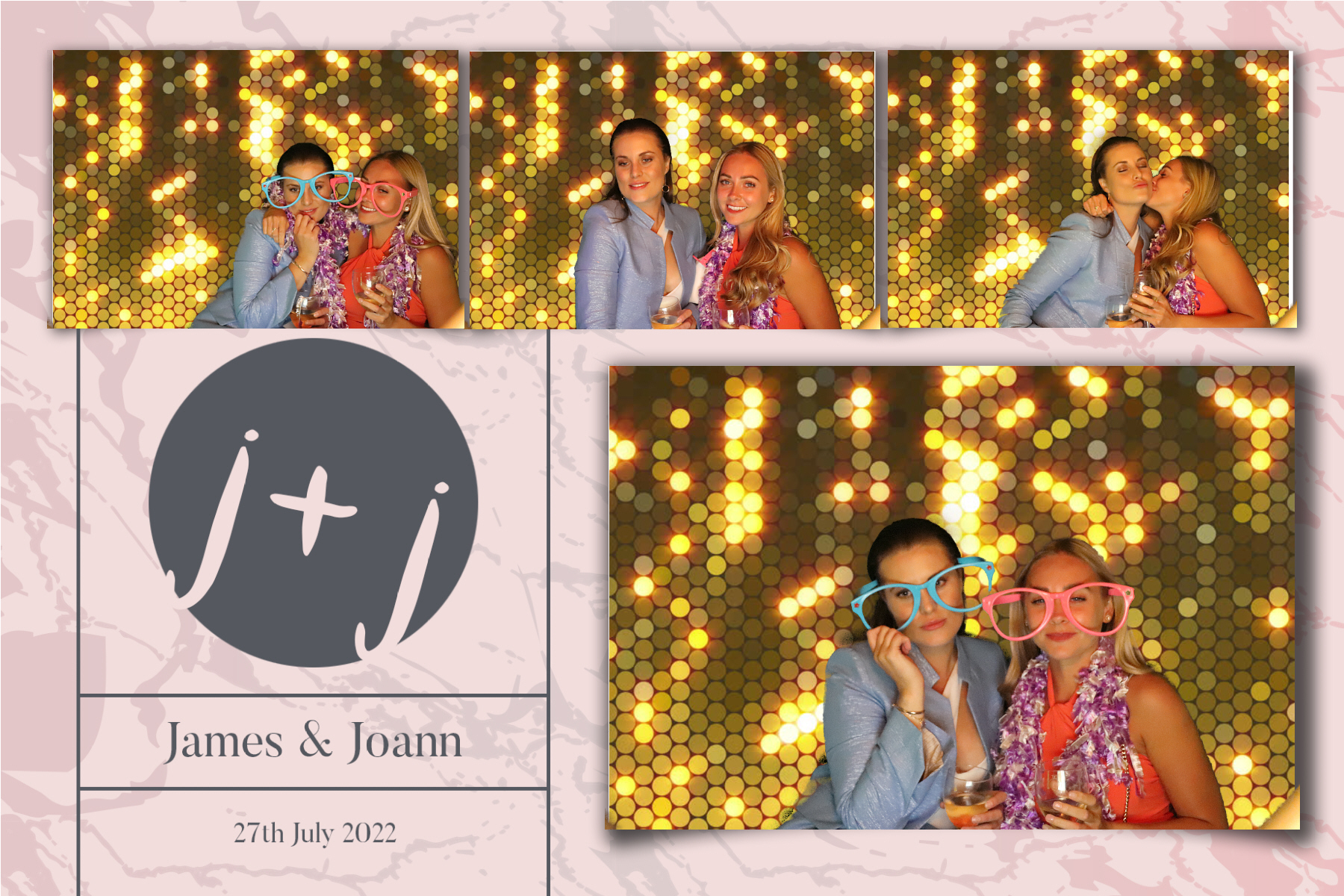 Joann and James | View more photos from the event at gallery.blissbooth.co.uk/u/BlissBooth/Joann-and-James