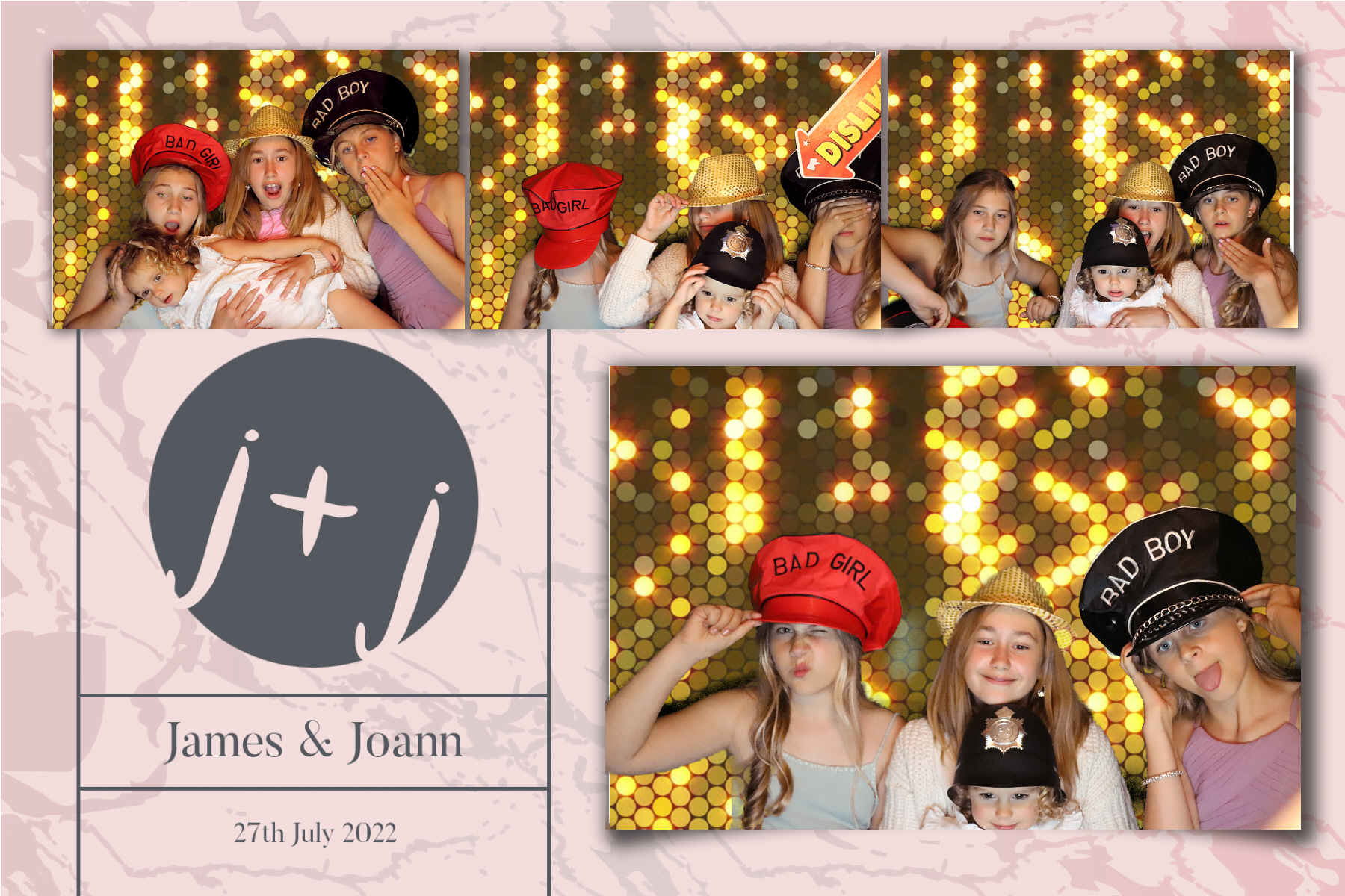 Joann and James | View more photos from the event at gallery.blissbooth.co.uk/u/BlissBooth/Joann-and-James