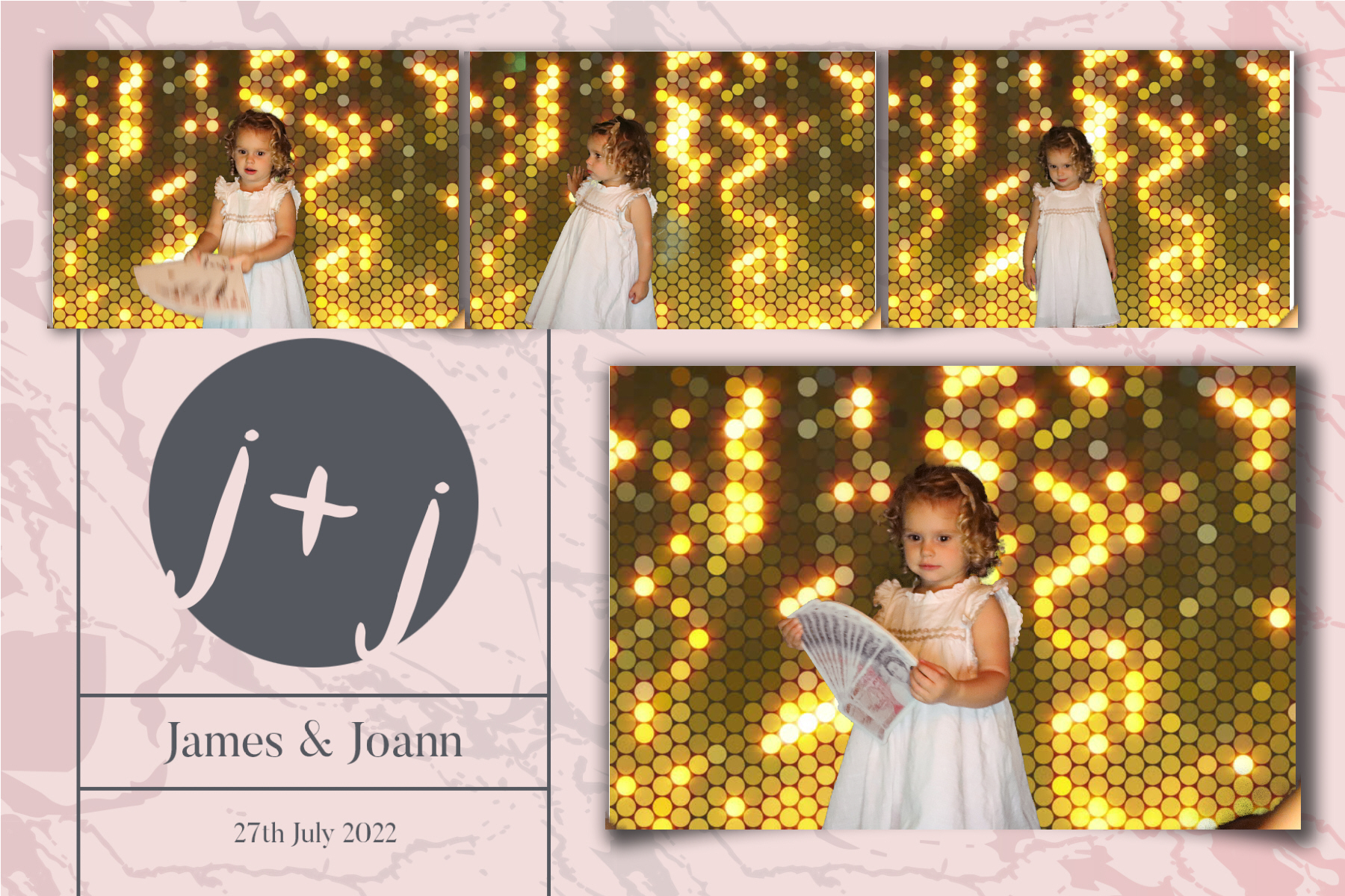 Joann and James | View more photos from the event at gallery.blissbooth.co.uk/u/BlissBooth/Joann-and-James