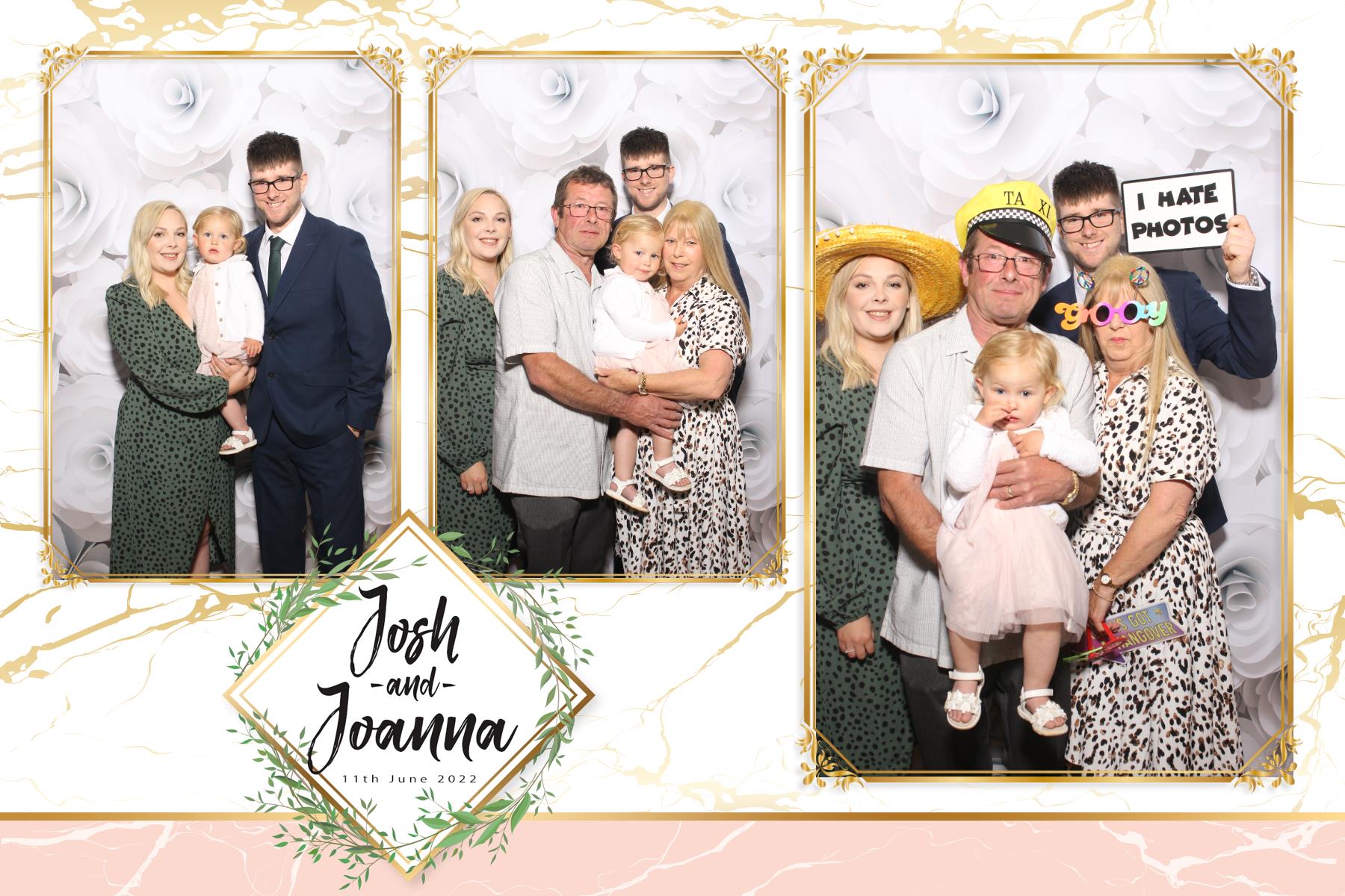 Joanna and Josh | View more photos from the event at gallery.blissbooth.co.uk/u/BlissBooth/Joanna-and-Josh